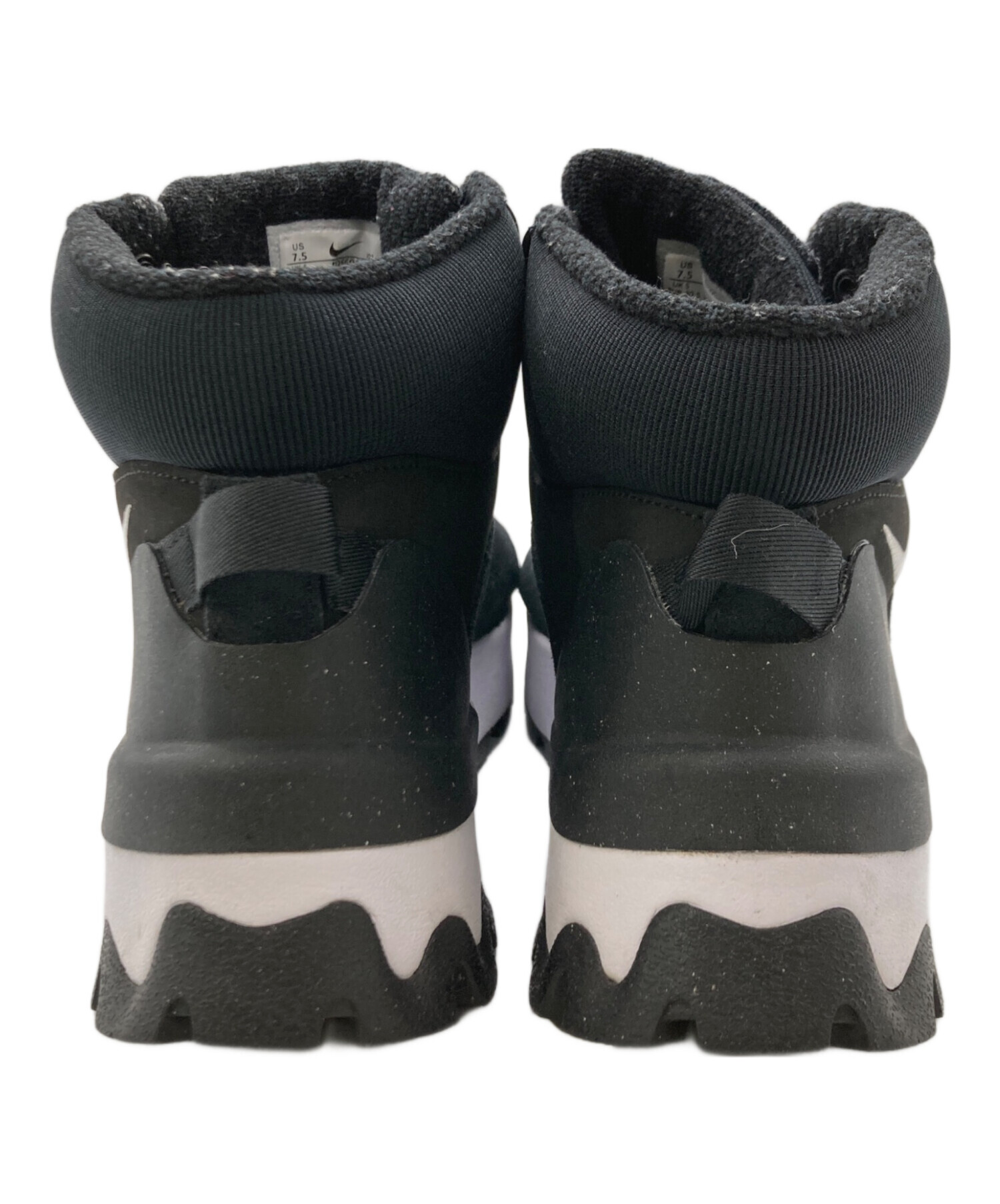 中古・古着通販】NIKE (ナイキ) ハイカットスニーカー ブラック サイズ 