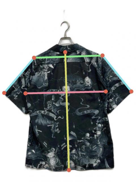 中古・古着通販】NIPOALOHA (二ポアロハ) アロハシャツ / EX.YOKAI MAP