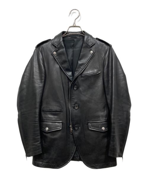 RAINMAKER レインメーカー カジュアルジャケット メンズ 【古着】【中古】 中古・古着通販】RAINMAKER (レインメーカー) ホースレザー シングル
