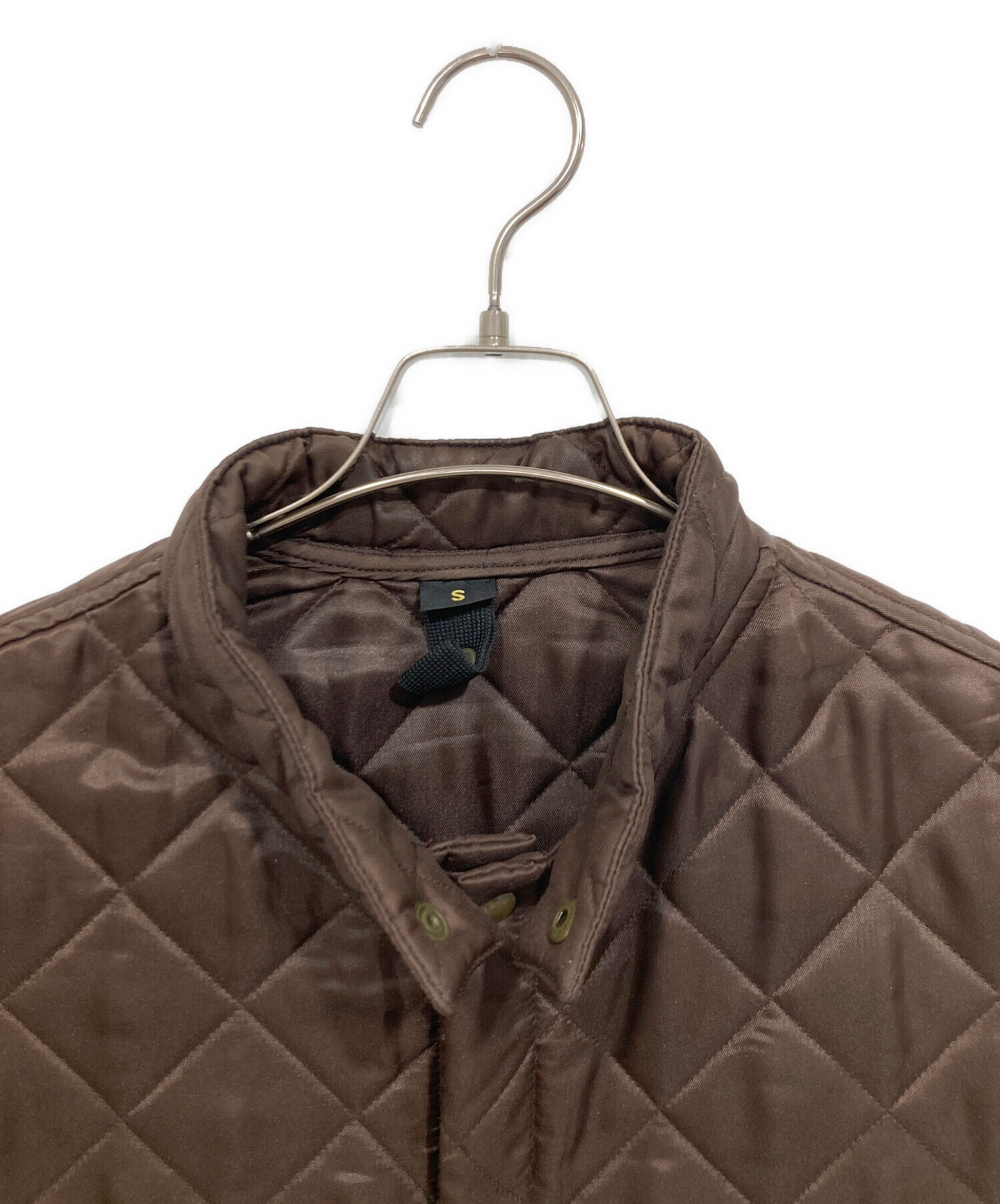 Belstaff ブラウン キルティングダウンベスト 中古・古着通販】BELSTAFF (ベルスタッフ) キルティングベスト
