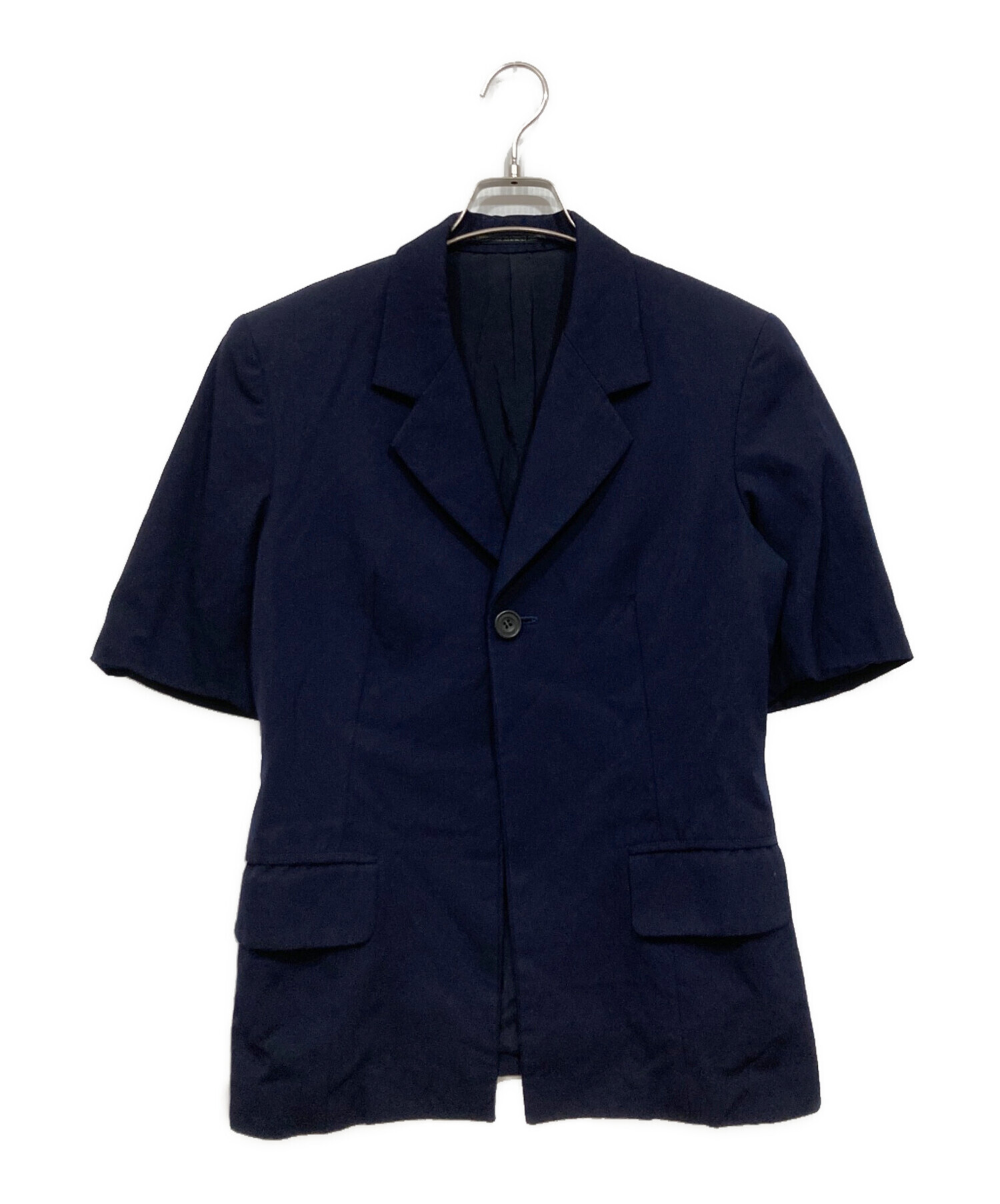 中古・古着通販】YOHJI YAMAMOTO (ヨウジヤマモト) 半袖ジャケット 