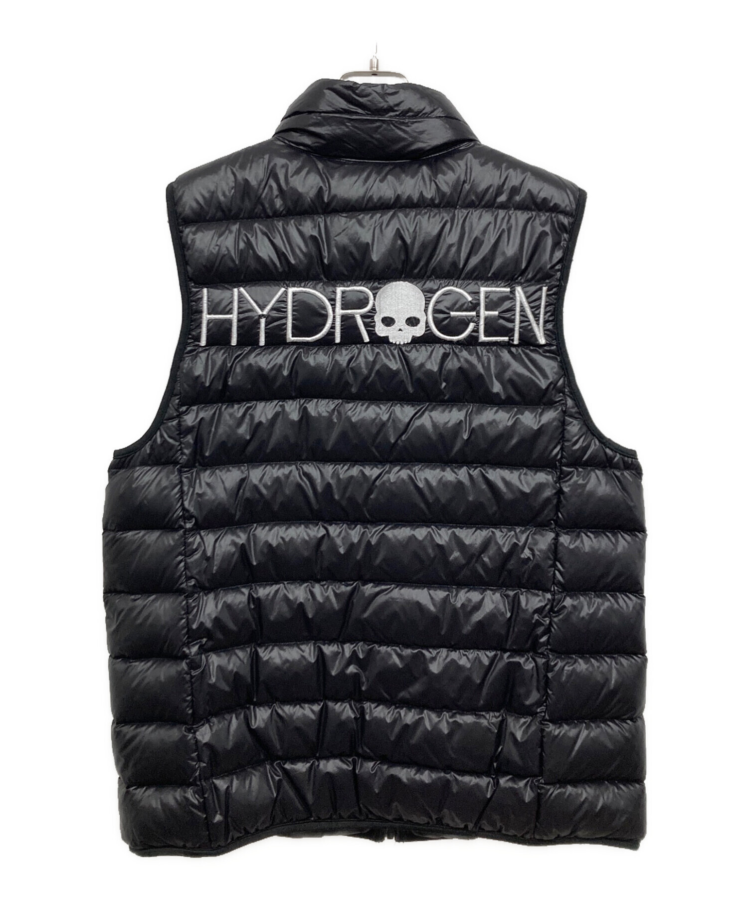 中古・古着通販】HYDROGEN (ハイドロゲン) 中綿ベスト ブラック サイズ