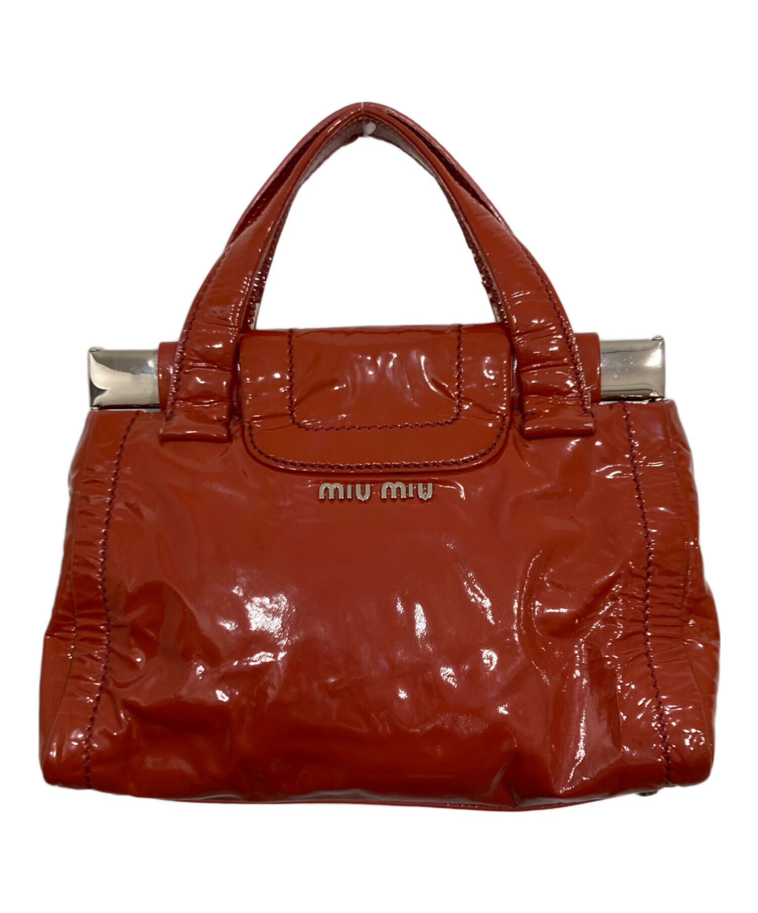 中古・古着通販】MIU MIU (ミュウミュウ) ターンロック エナメル