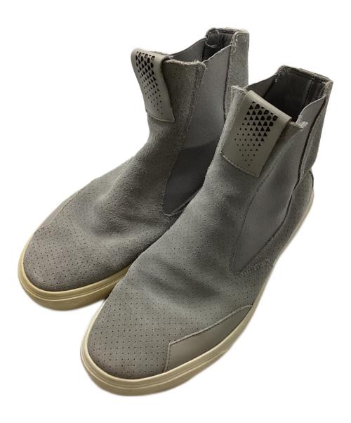 ストーンアイランドオリーブ色ハイカットブーツsize44 中古・古着通販】STONE ISLAND (ストーンアイランド) サイドゴア