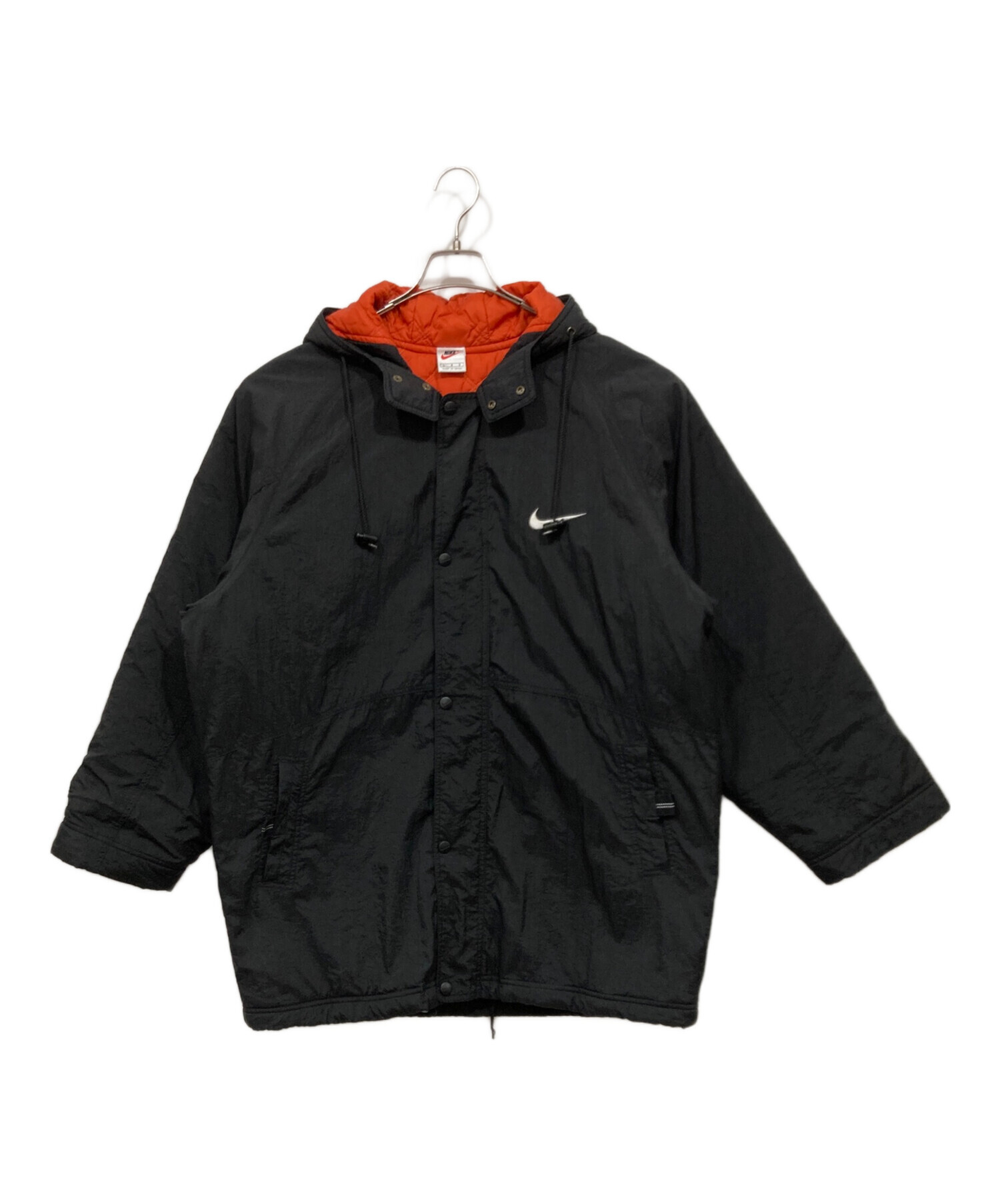 中古・古着通販】NIKE (ナイキ) 中綿コート ブラック サイズ:L