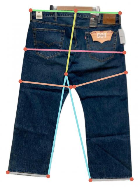 中古・古着通販】LEVI'S (リーバイス) JOURNAL STANDARD (ジャーナル