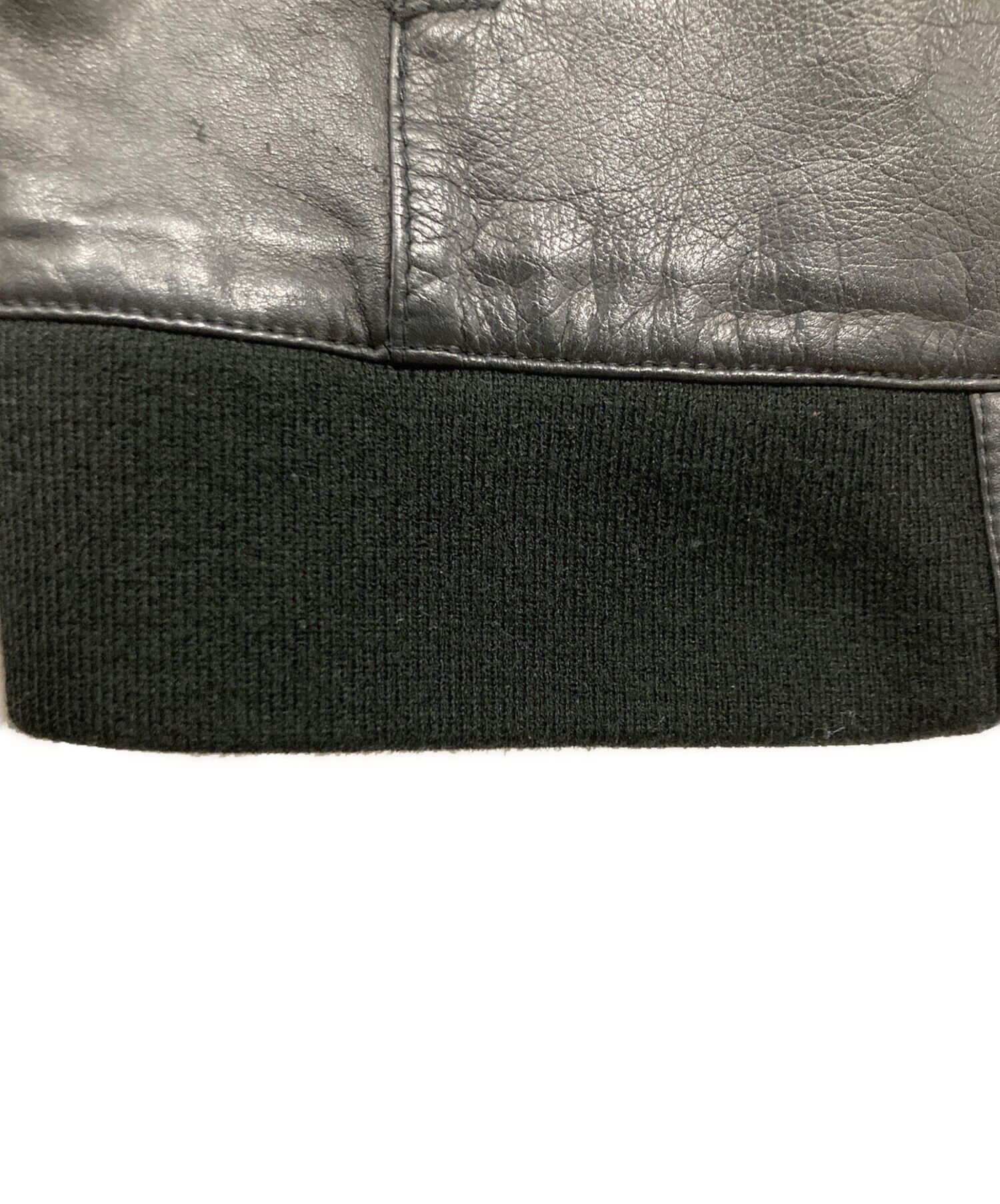 中古・古着通販】Shama (シャマ) レザージャケット ブラック サイズ:38