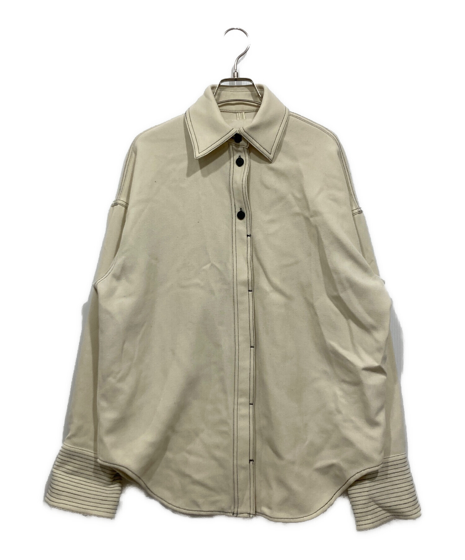 中古・古着通販】TODAYFUL (トゥデイフル) ウールステッチシャツ 