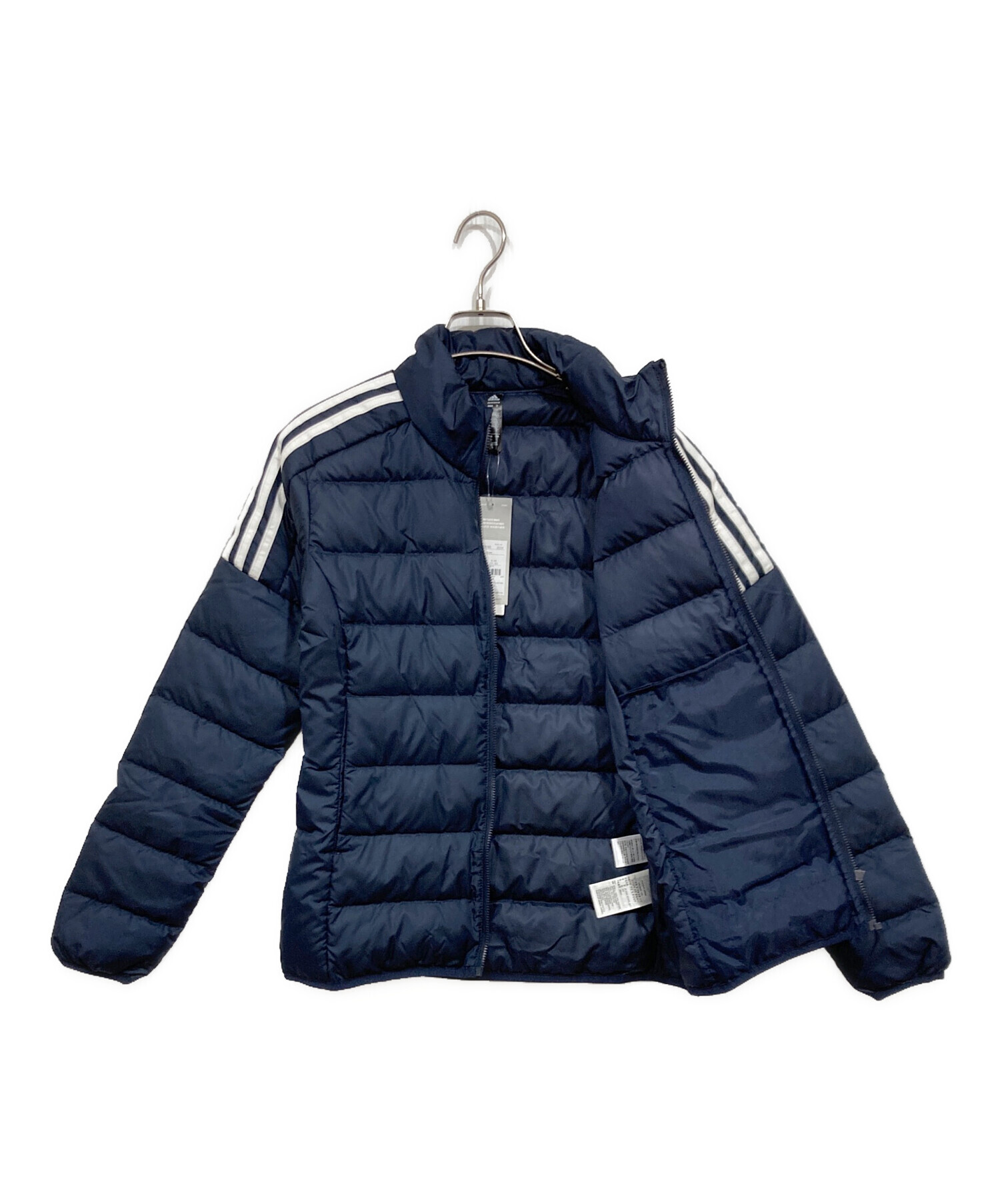 中古・古着通販】adidas (アディダス) ダウンジャケット ネイビー