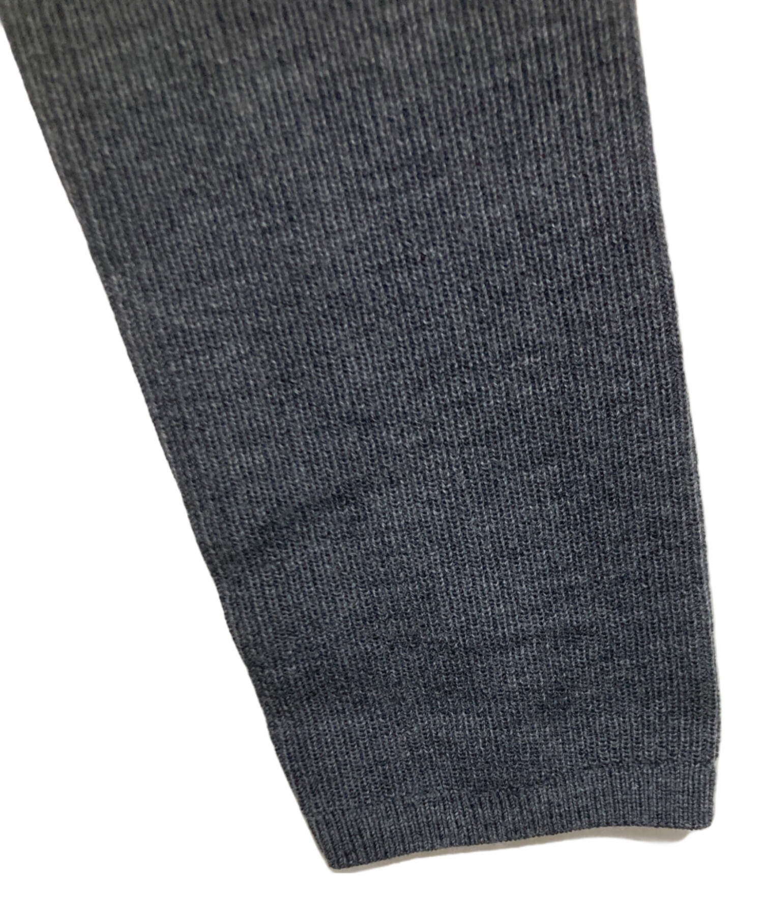 中古・古着通販】theory (セオリー) ニットワンピース グレー サイズ:S  