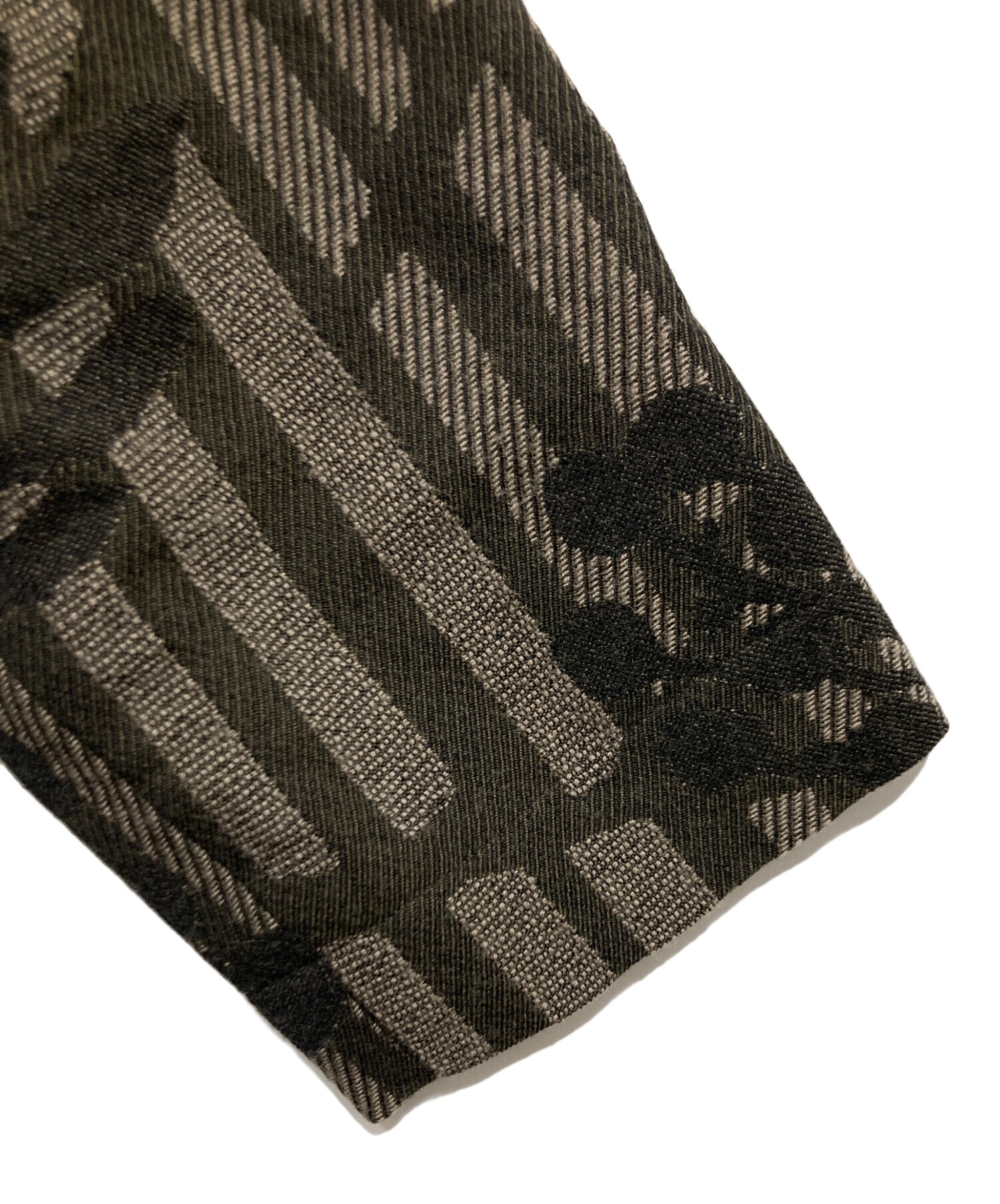 中古・古着通販】慈雨 (ジウ) スタンドカラーコート ブラウン サイズ