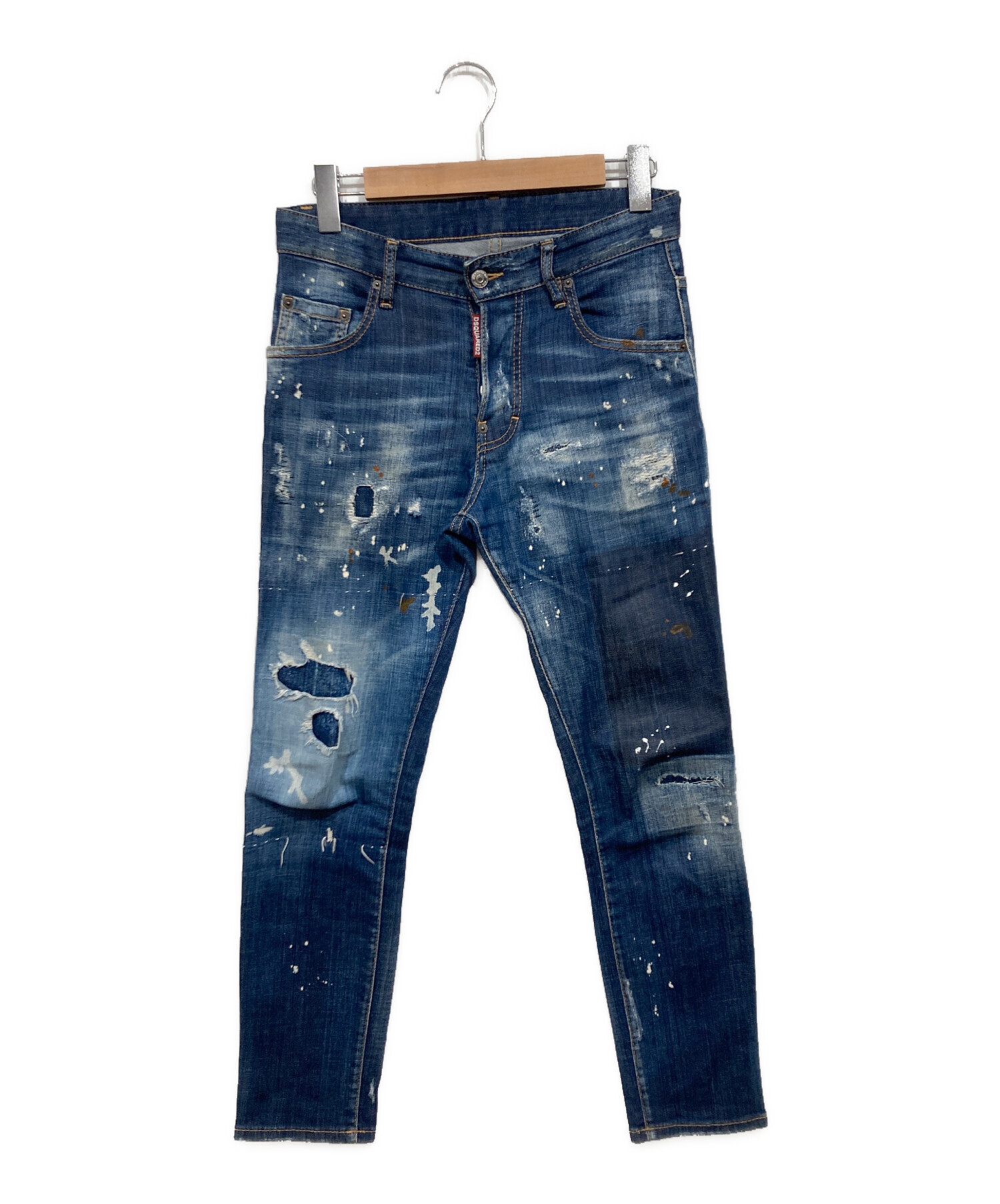 中古・古着通販】DSQUARED2 (ディースクエアード) ペイントクラッシュ