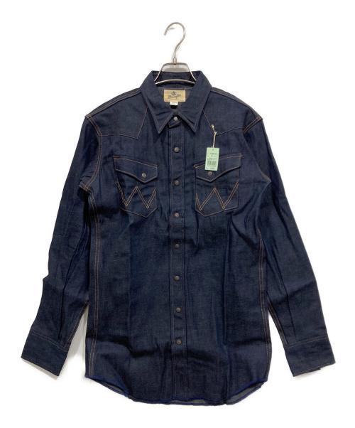 中古・古着通販】Wrangler (ラングラー) ウエスタンシャツ インディゴ