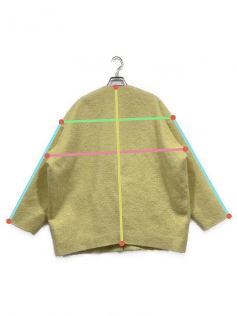 中古・古着通販】YORI (ヨリ) ウールモヘアシャギージャケット