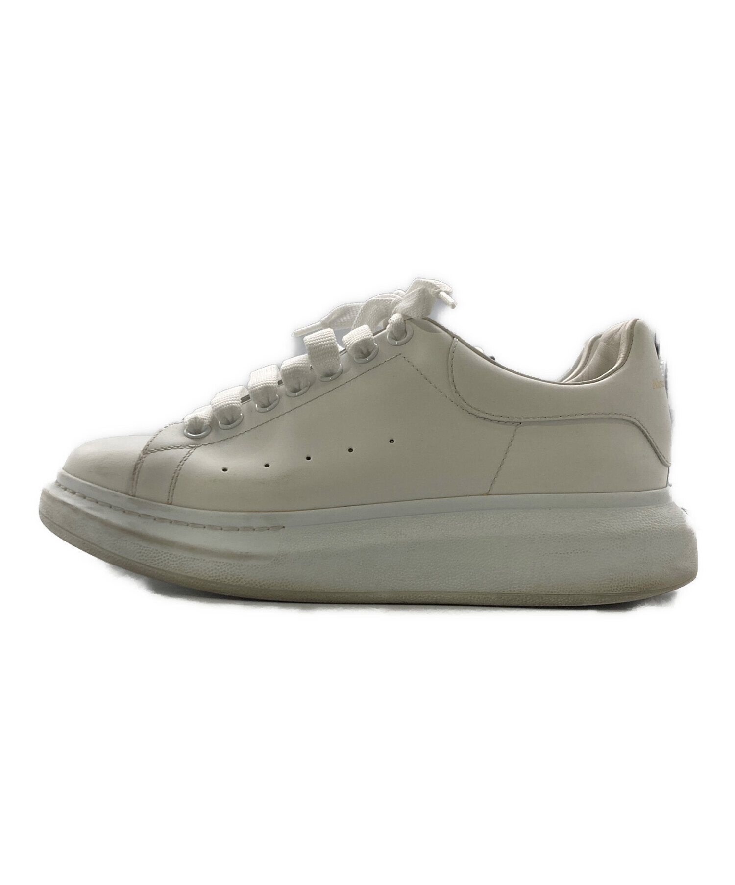 【美品】Alexander McQUEEN 41（約26）スニーカー ホワイト 中古・古着通販】ALEXANDER McQUEEN (アレキサンダーマックイーン