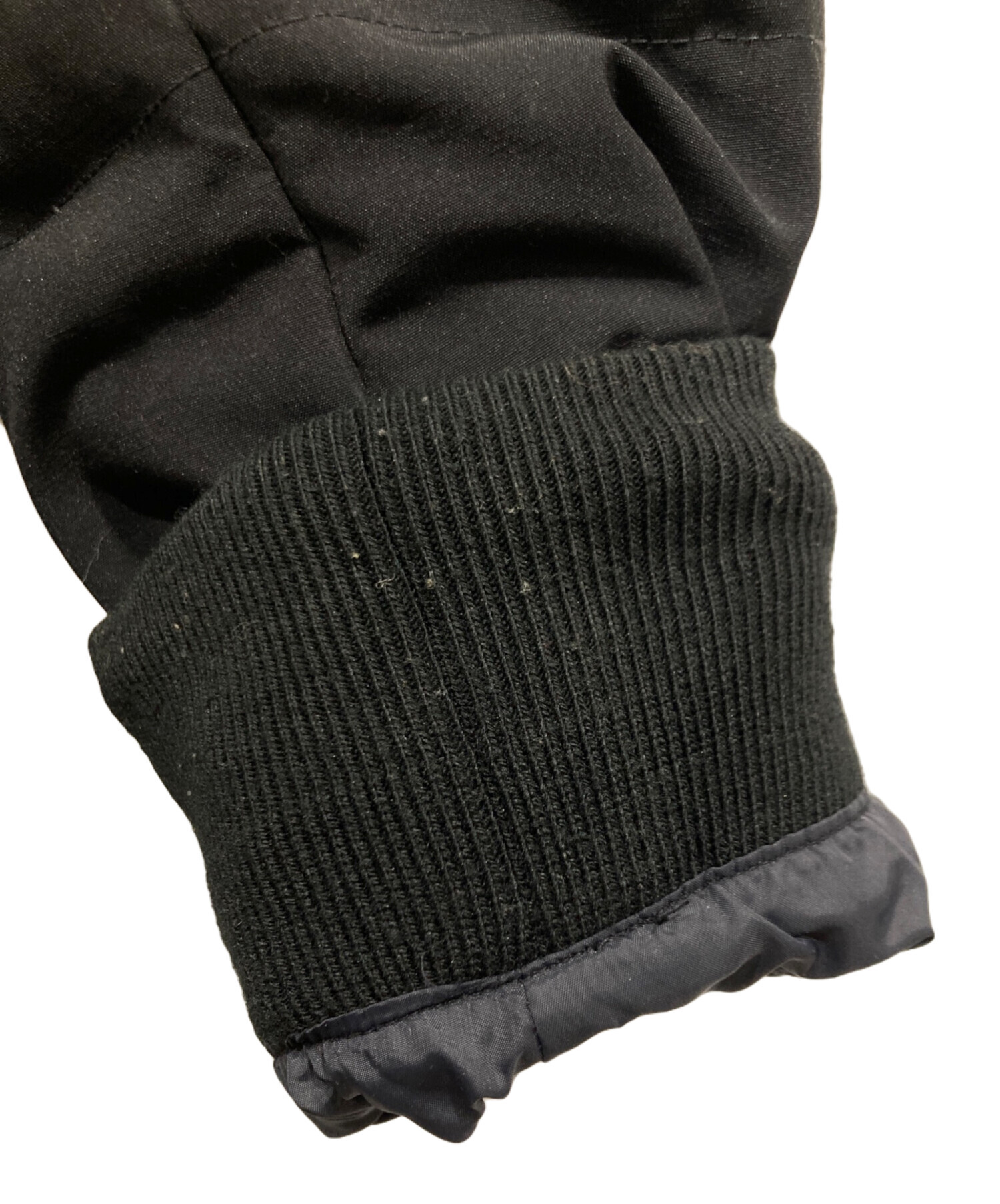 中古・古着通販】DANTON (ダントン) フード付きダウンコート ブラック