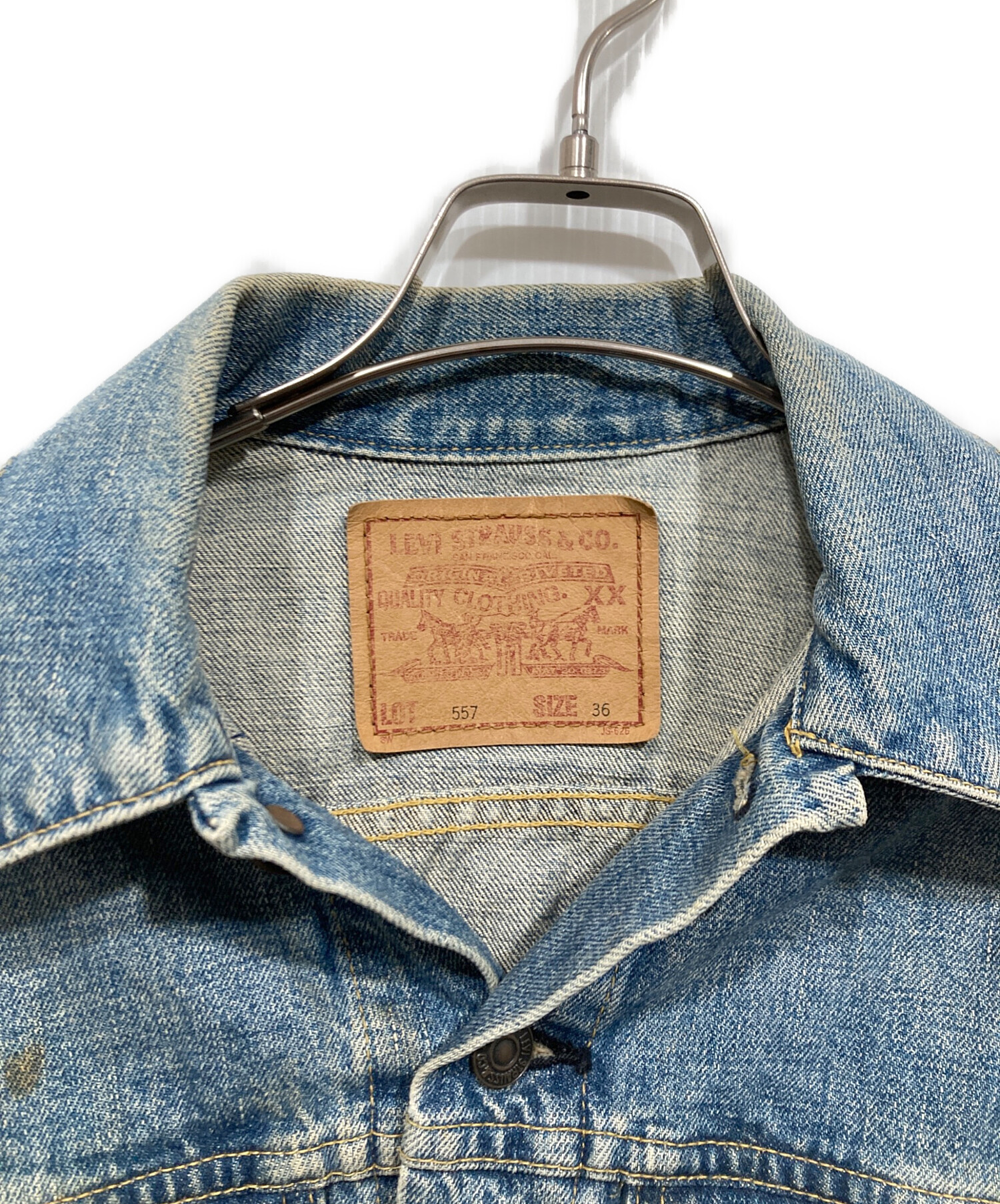 中古・古着通販】LEVI'S (リーバイス) 557復刻3rdデニムジャケット