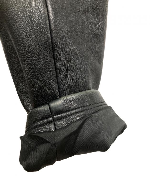 中古・古着通販】FUGA (フーガ) ダブルライダースジャケット ブラック