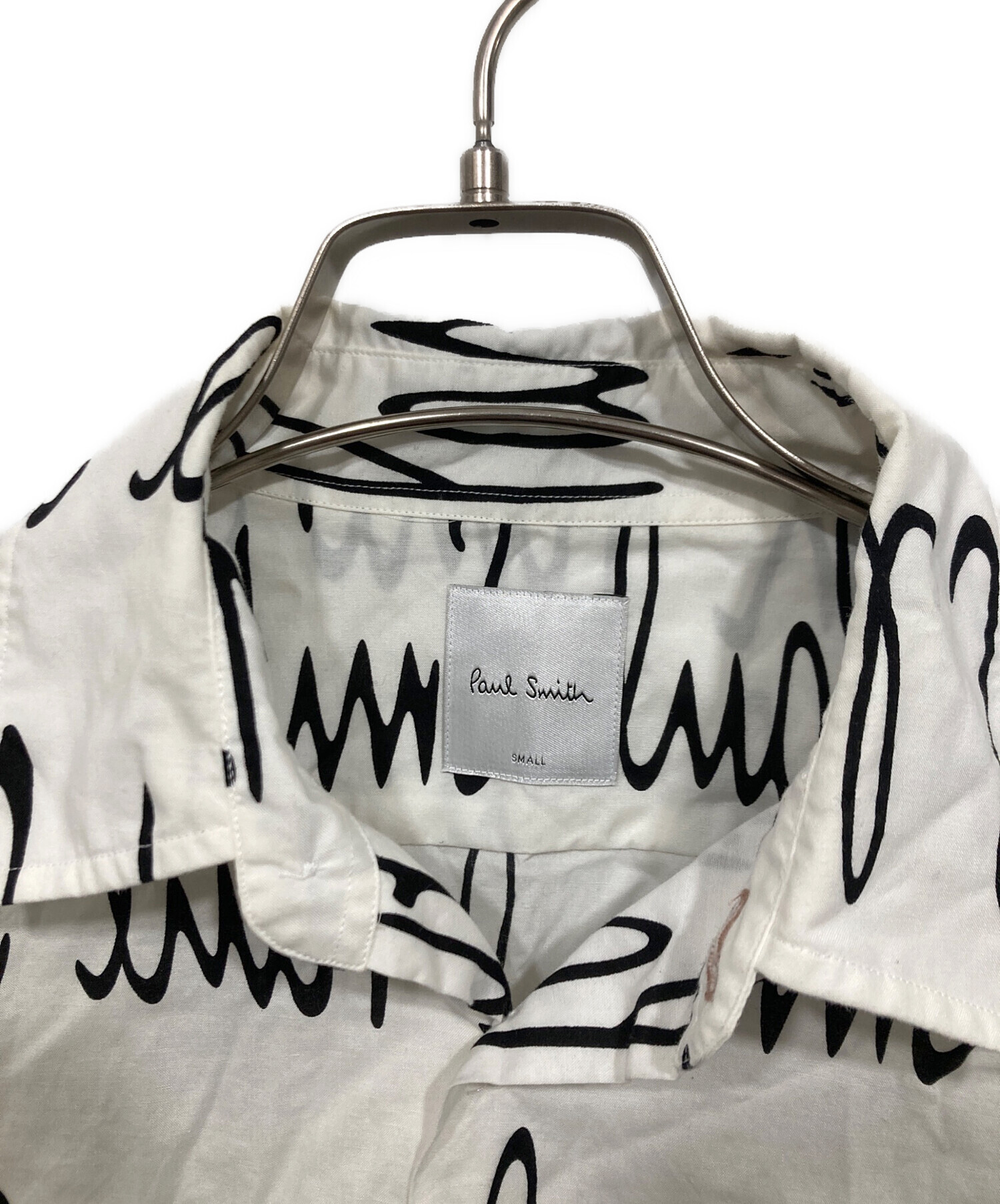 中古・古着通販】PAUL SMITH (ポールスミス) アーカイブプリントシャツ 