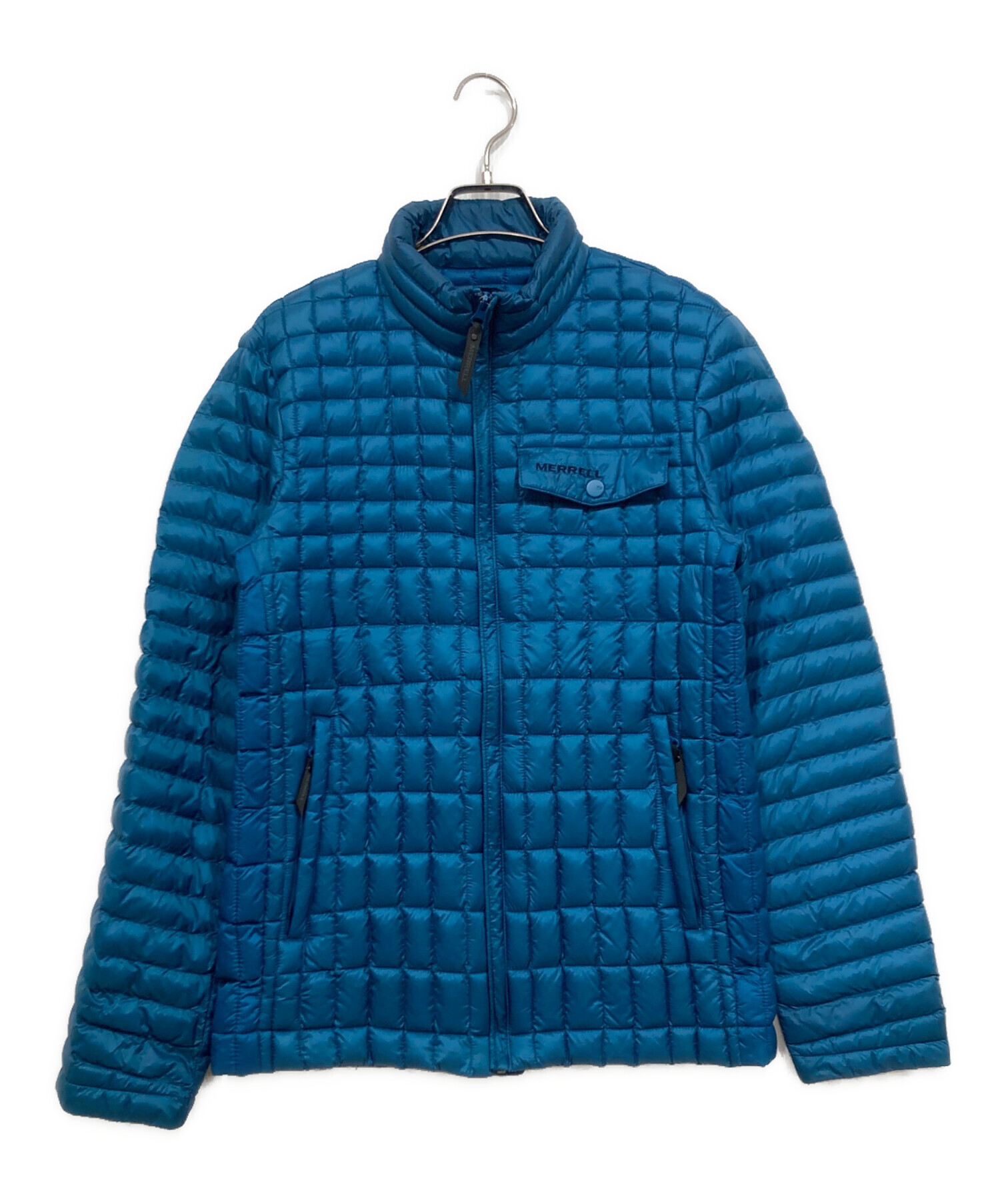 中古・古着通販】MERRELL (メレル) ダウンジャケット ブルー サイズ:M 