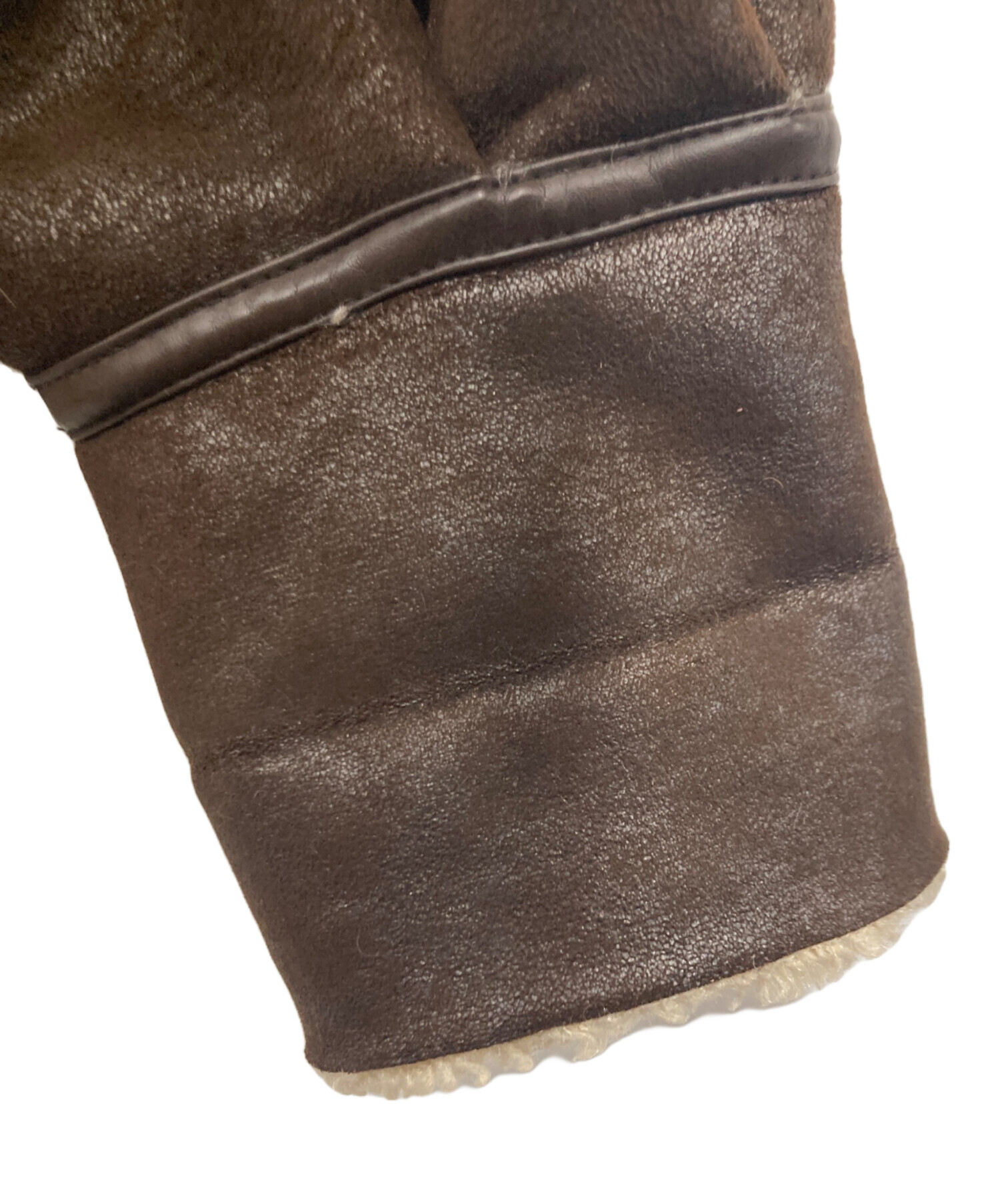 中古・古着通販】LAGUA GEM (ラグアジェム) フェイクムートン