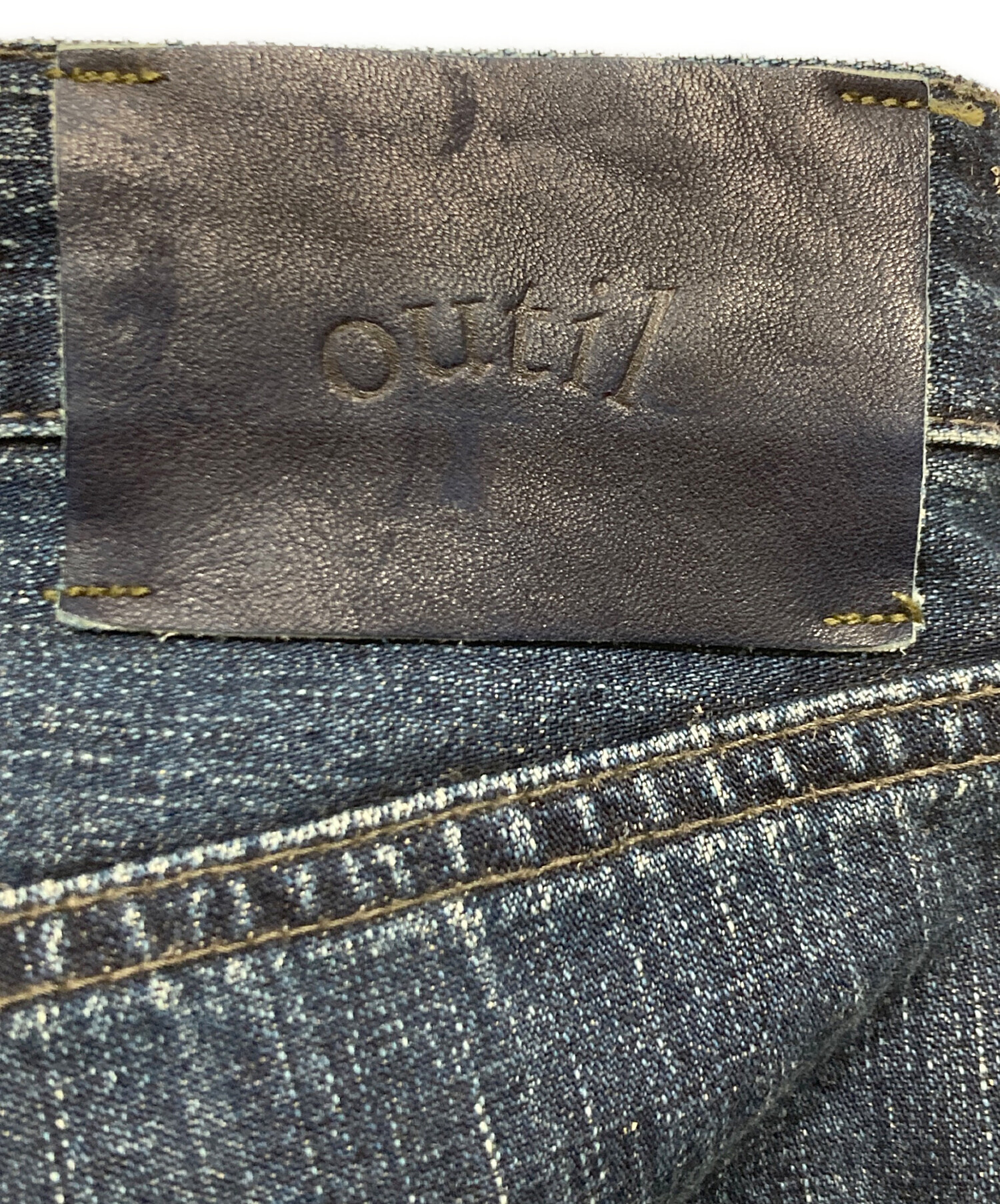 中古・古着通販】OUTIL (ウティ) デニムパンツ インディゴ サイズ:2