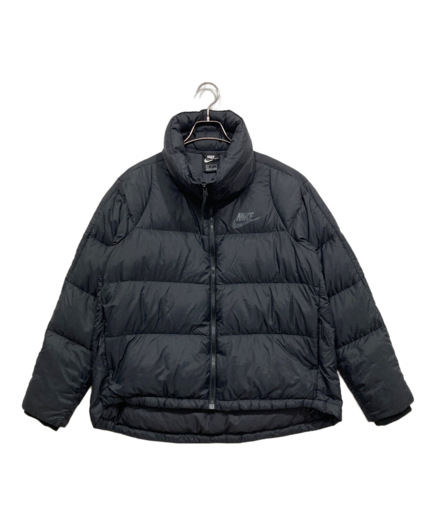 中古・古着通販】NIKE (ナイキ) ダウンジャケット ブラック サイズ:L