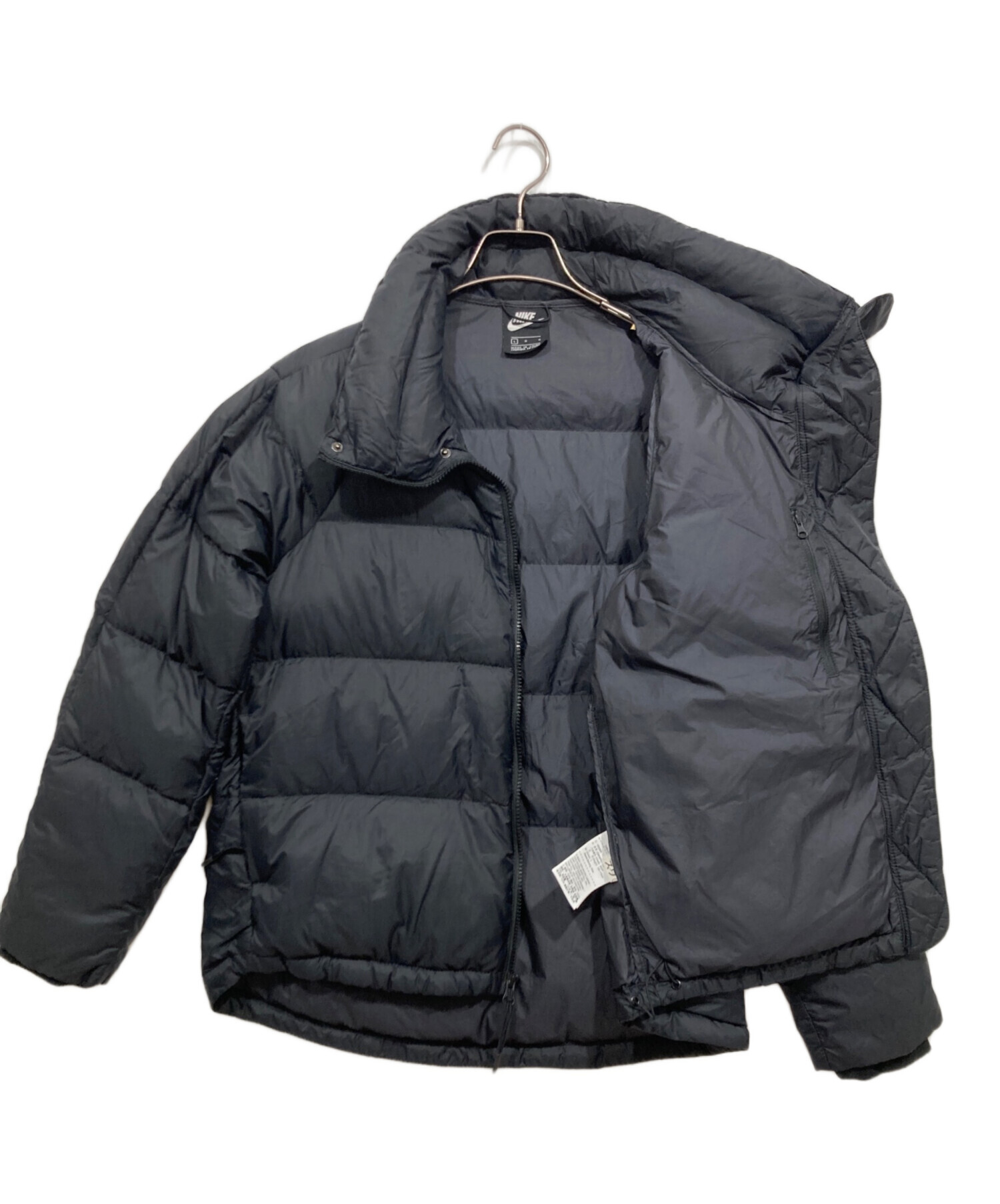 中古・古着通販】NIKE (ナイキ) ダウンジャケット ブラック サイズ:L