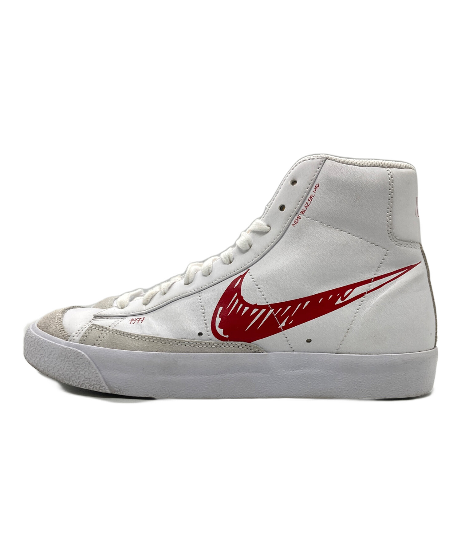 中古・古着通販】NIKE (ナイキ) BLAZER MID VINTAGE 77 ホワイト