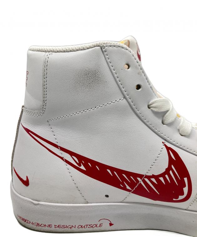 中古・古着通販】NIKE (ナイキ) BLAZER MID VINTAGE 77 ホワイト