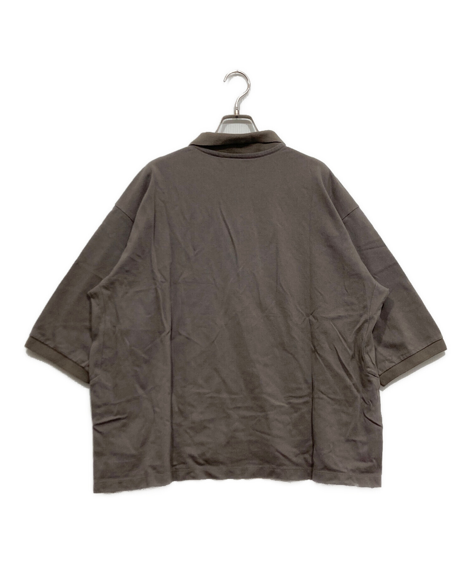 【中古】ancellm ポロシャツ 2 グレー 中古・古着通販】ANCELLM (アンセルム) ポロシャツ / S/S POLO SHIRT