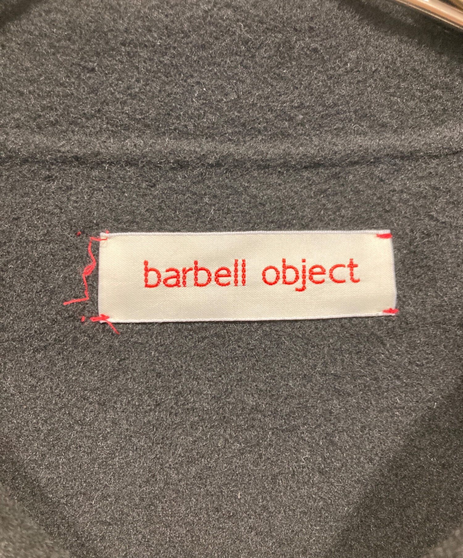 中古・古着通販】barbell object (バーベルオブジェクト) ダブル 