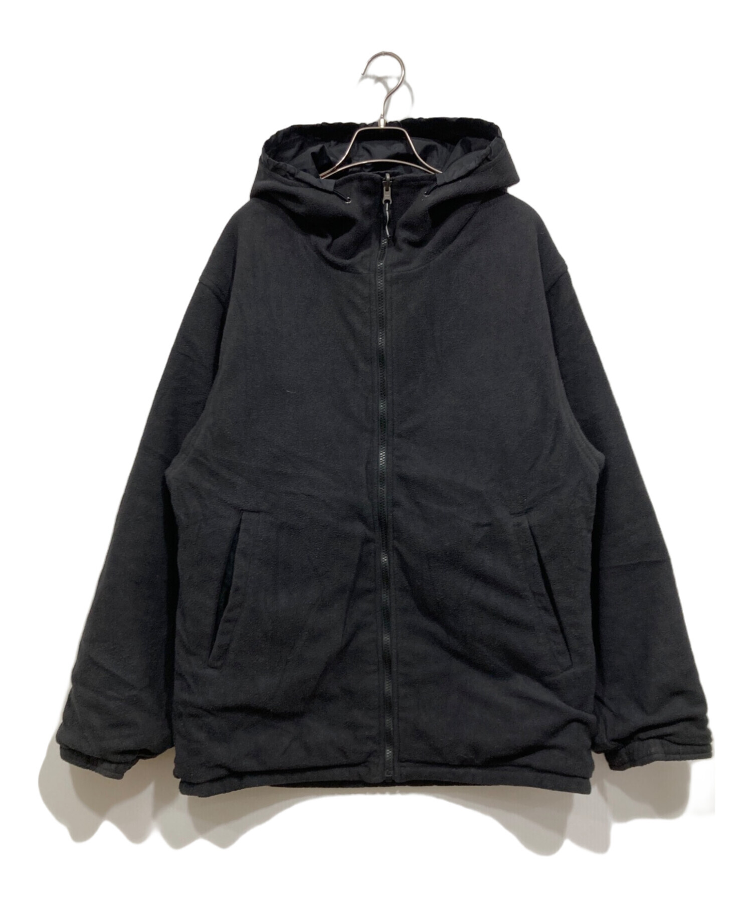 中古・古着通販】NIKE (ナイキ) リバーシブルジャケット ブラック