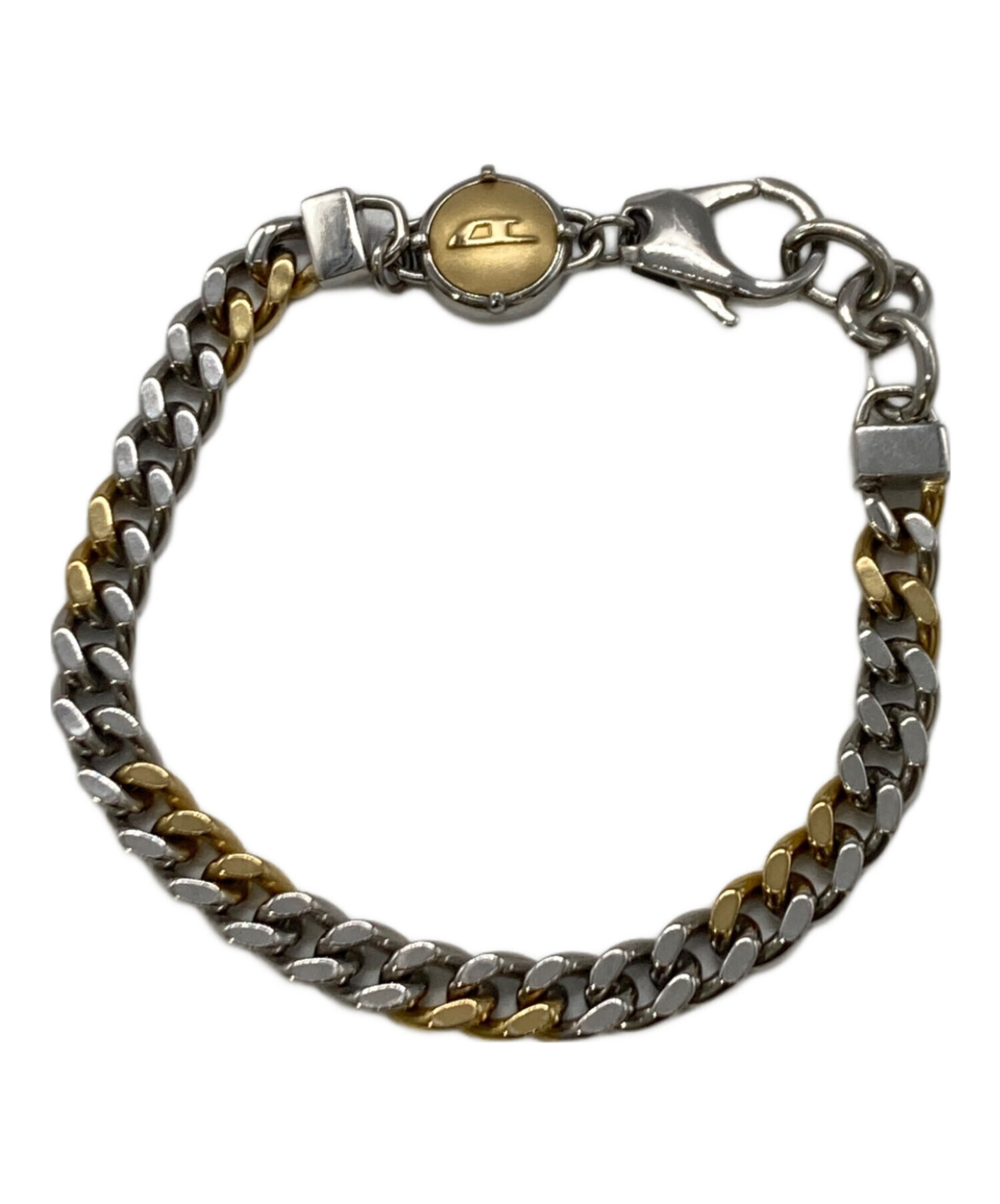中古・古着通販】DIESEL (ディーゼル) チェーンブレスレット シルバー