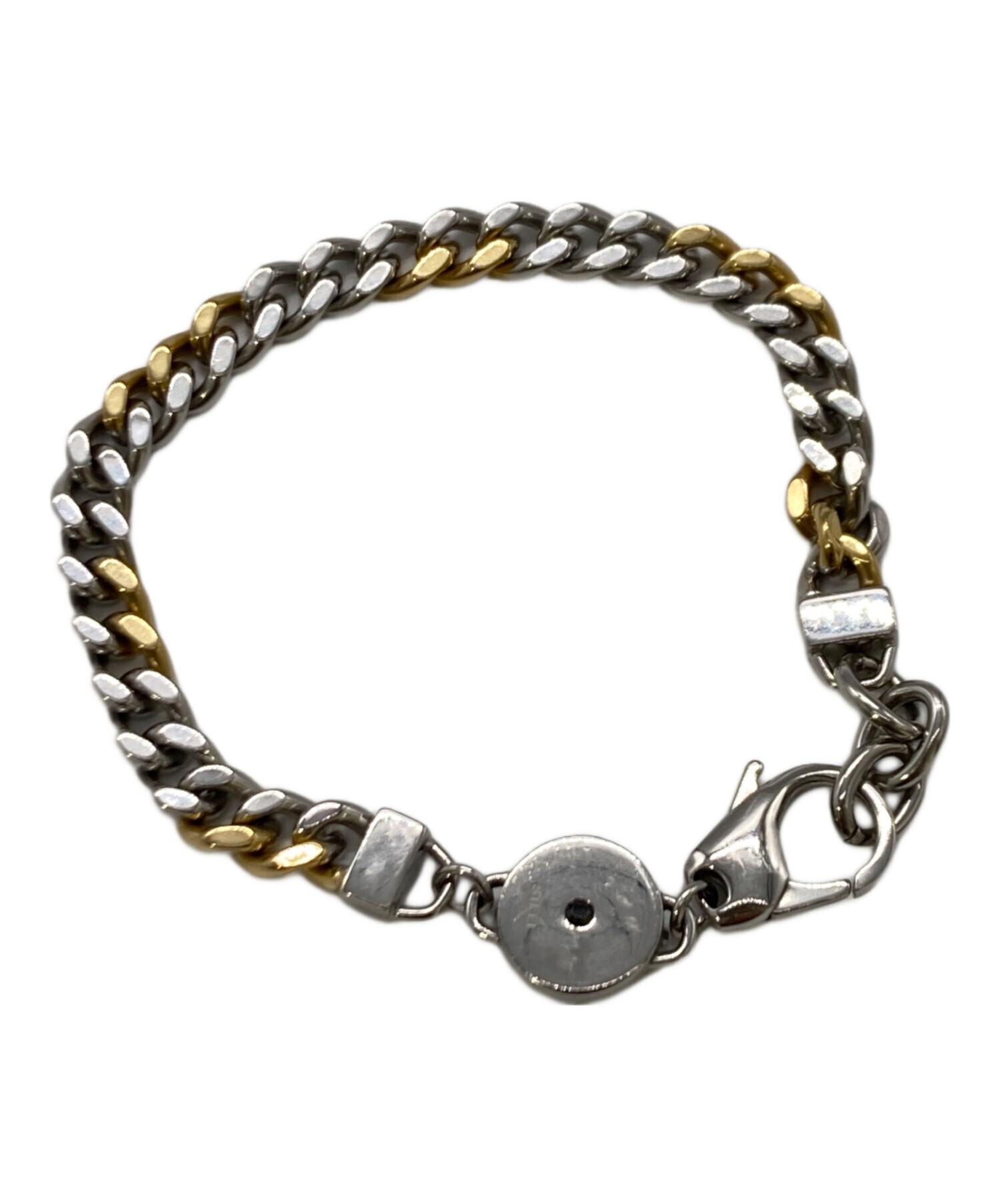 中古・古着通販】DIESEL (ディーゼル) チェーンブレスレット シルバー