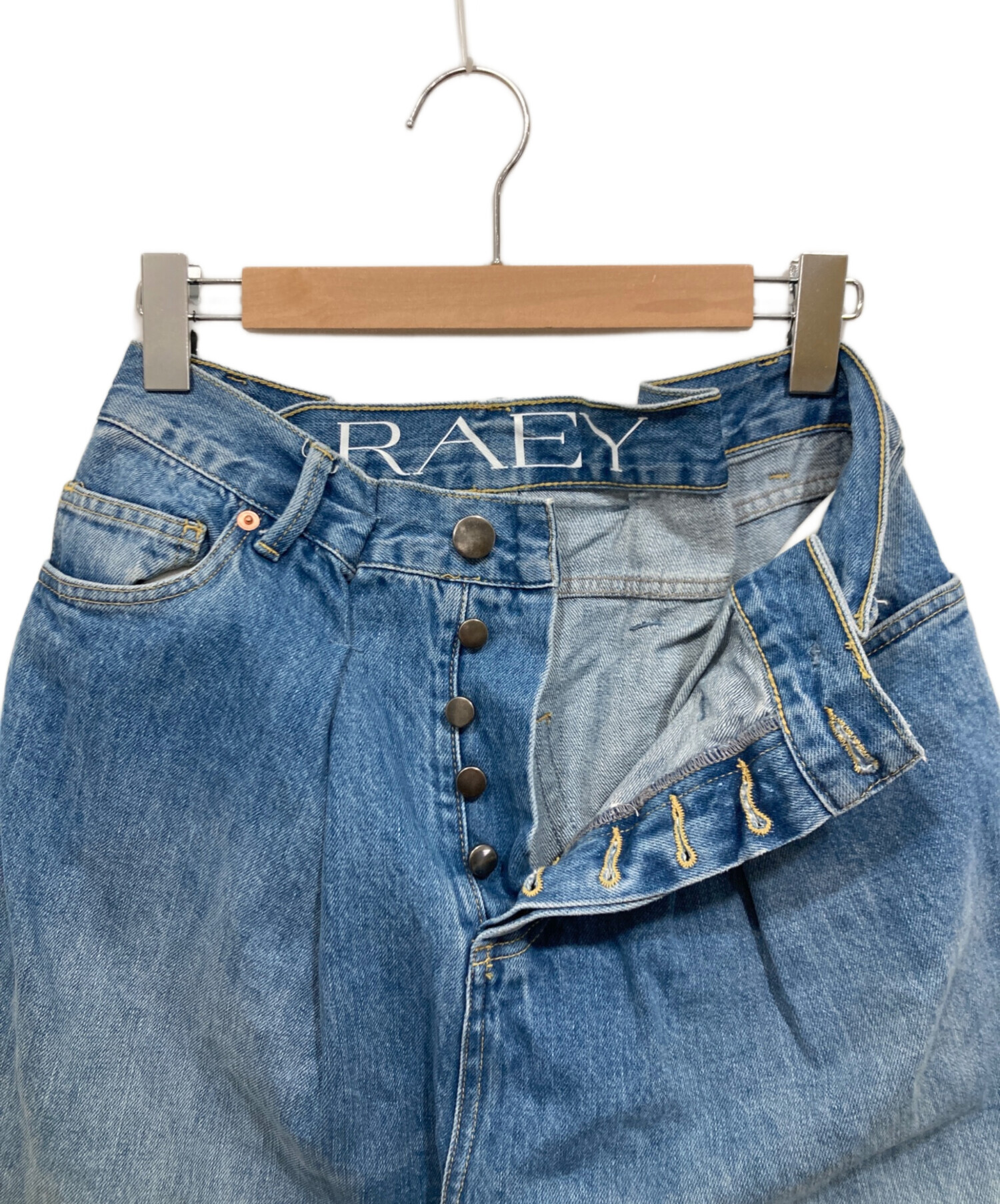 中古・古着通販】raey (レイ) デニムパンツ インディゴ サイズ:24 
