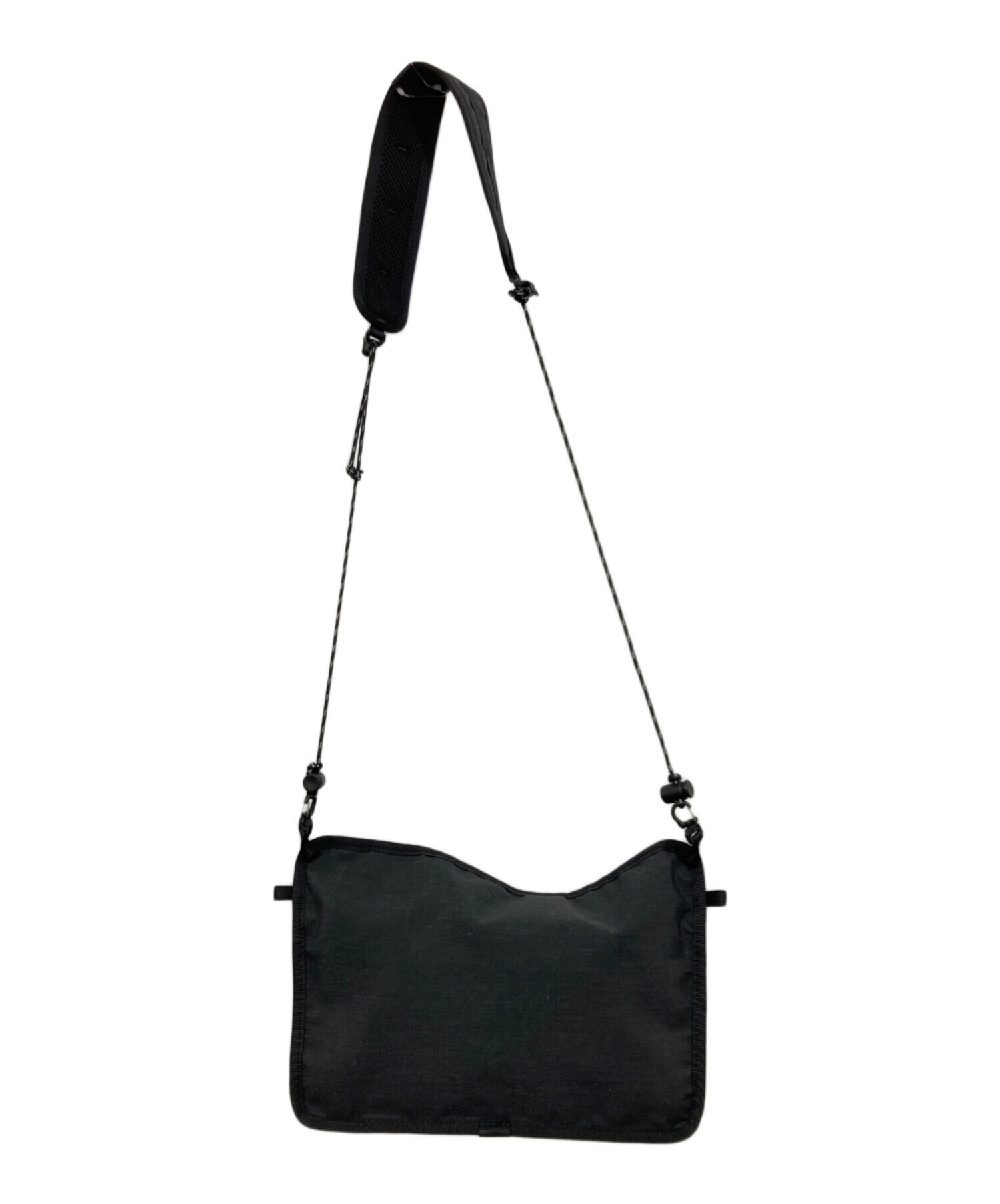 【新品、未使用】Nanga ブラック ショルダーバッグ 中古・古着通販】NANGA (ナンガ) ショルダーバッグ グレー｜ブランド