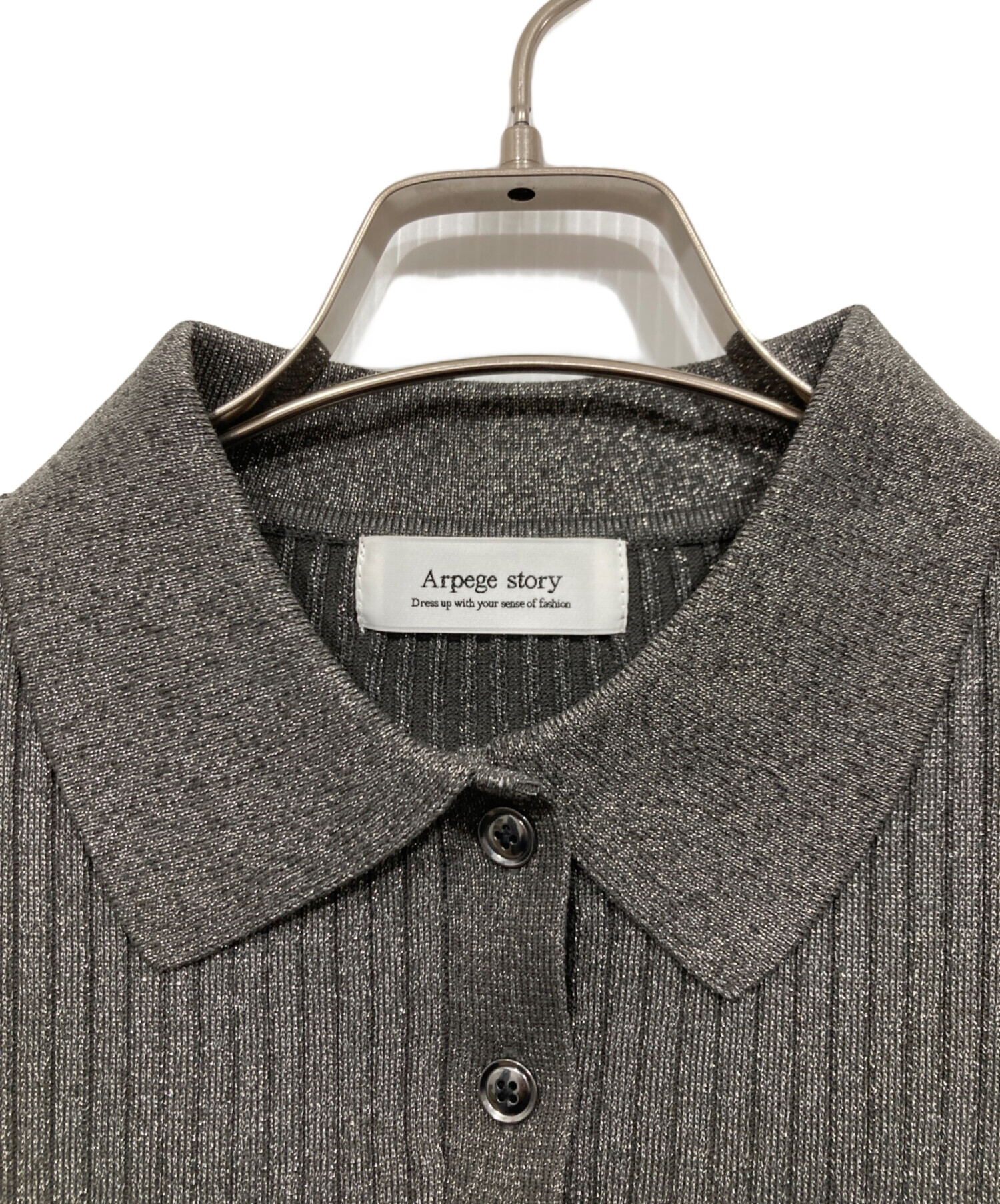 中古・古着通販】ARPEGE STORY (アルページュストーリー) ポロ衿