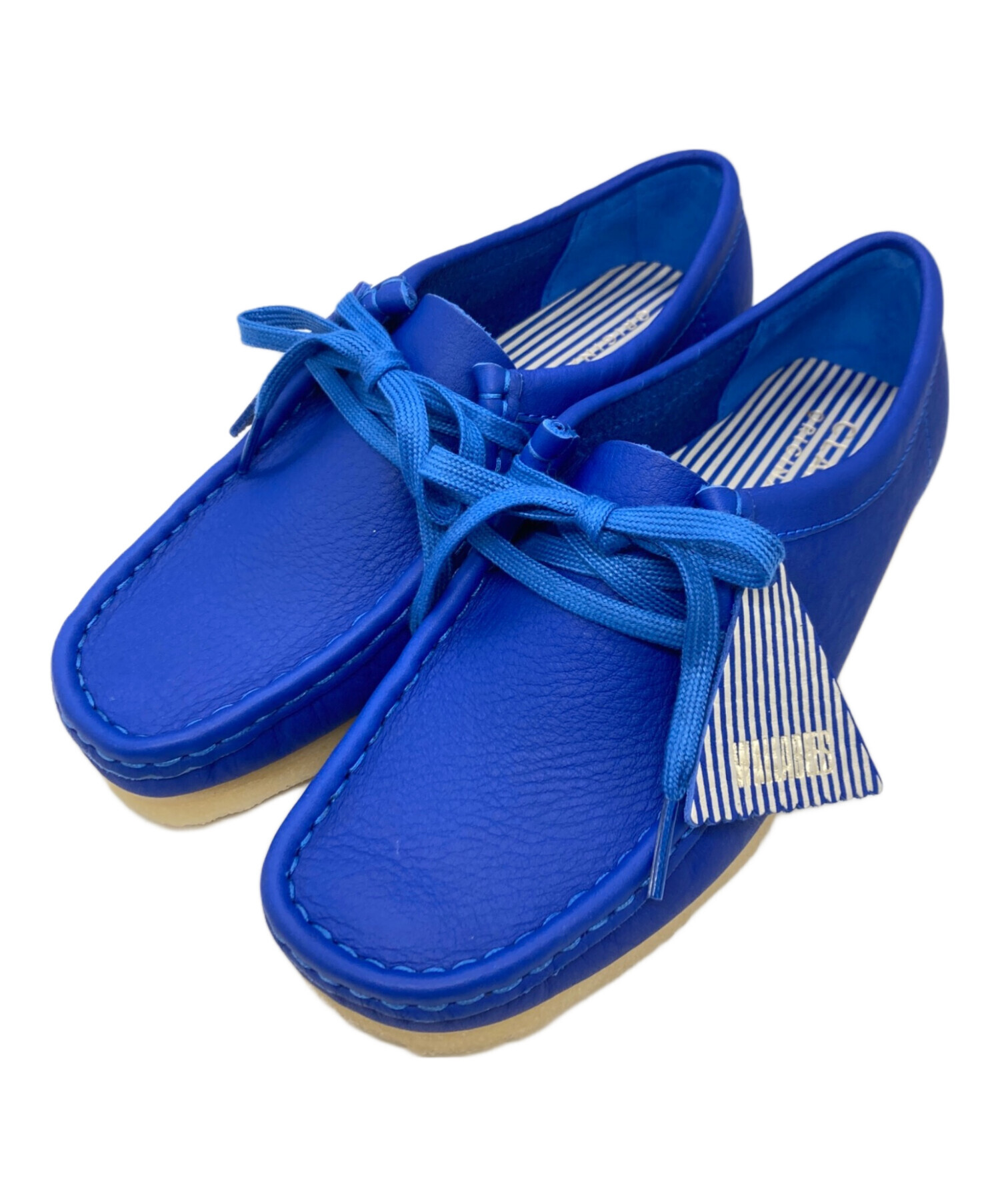 中古・古着通販】CLARKS (クラークス) ワラビーシューズ / Bright Blue