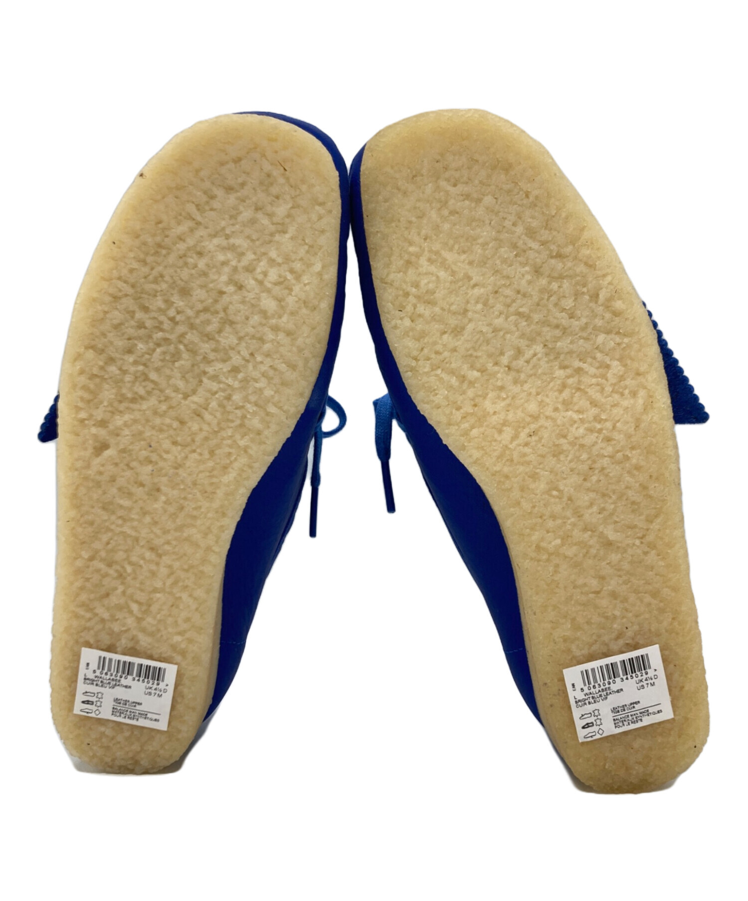 中古・古着通販】CLARKS (クラークス) ワラビーシューズ / Bright Blue