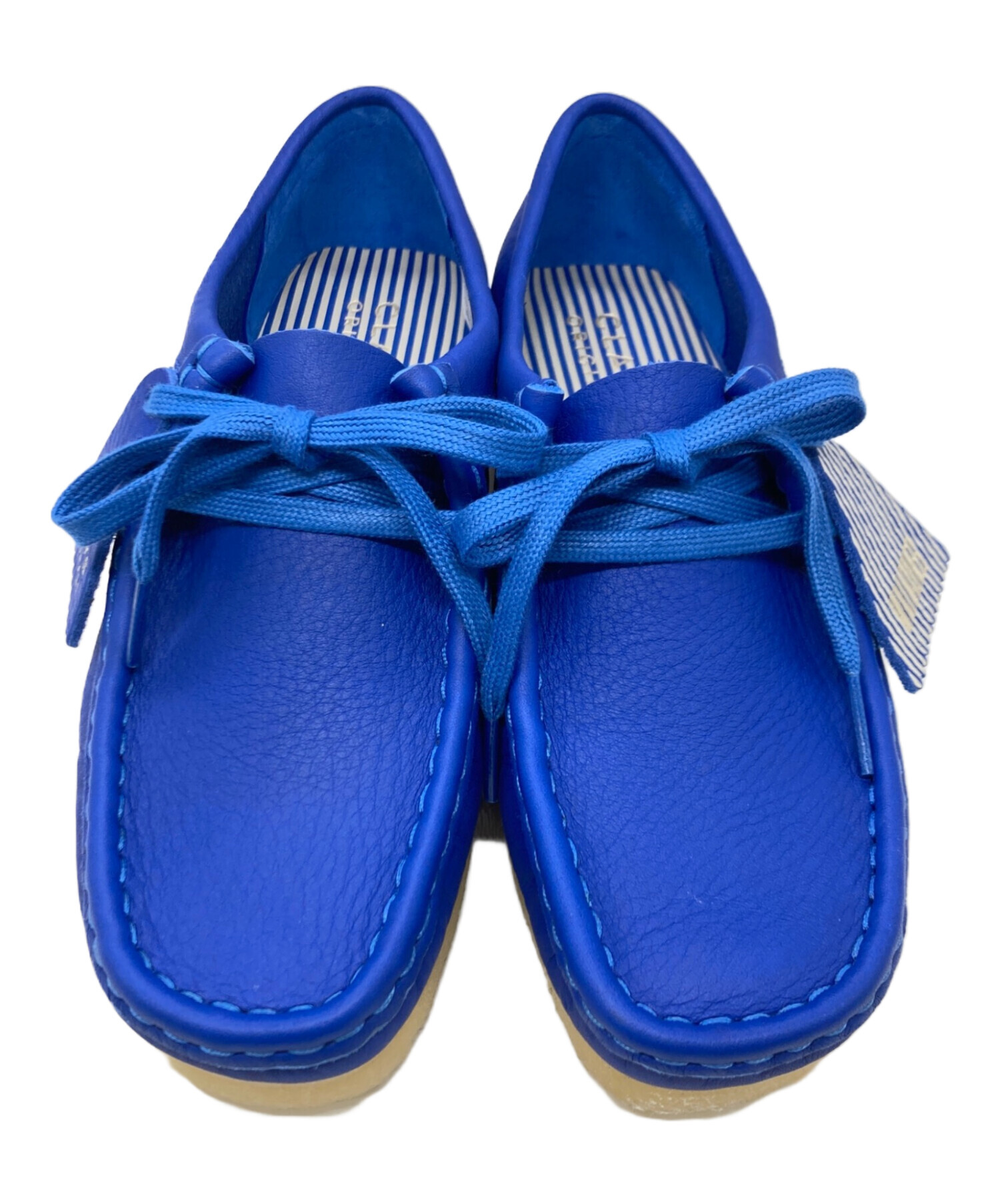 中古・古着通販】CLARKS (クラークス) ワラビーシューズ / Bright Blue