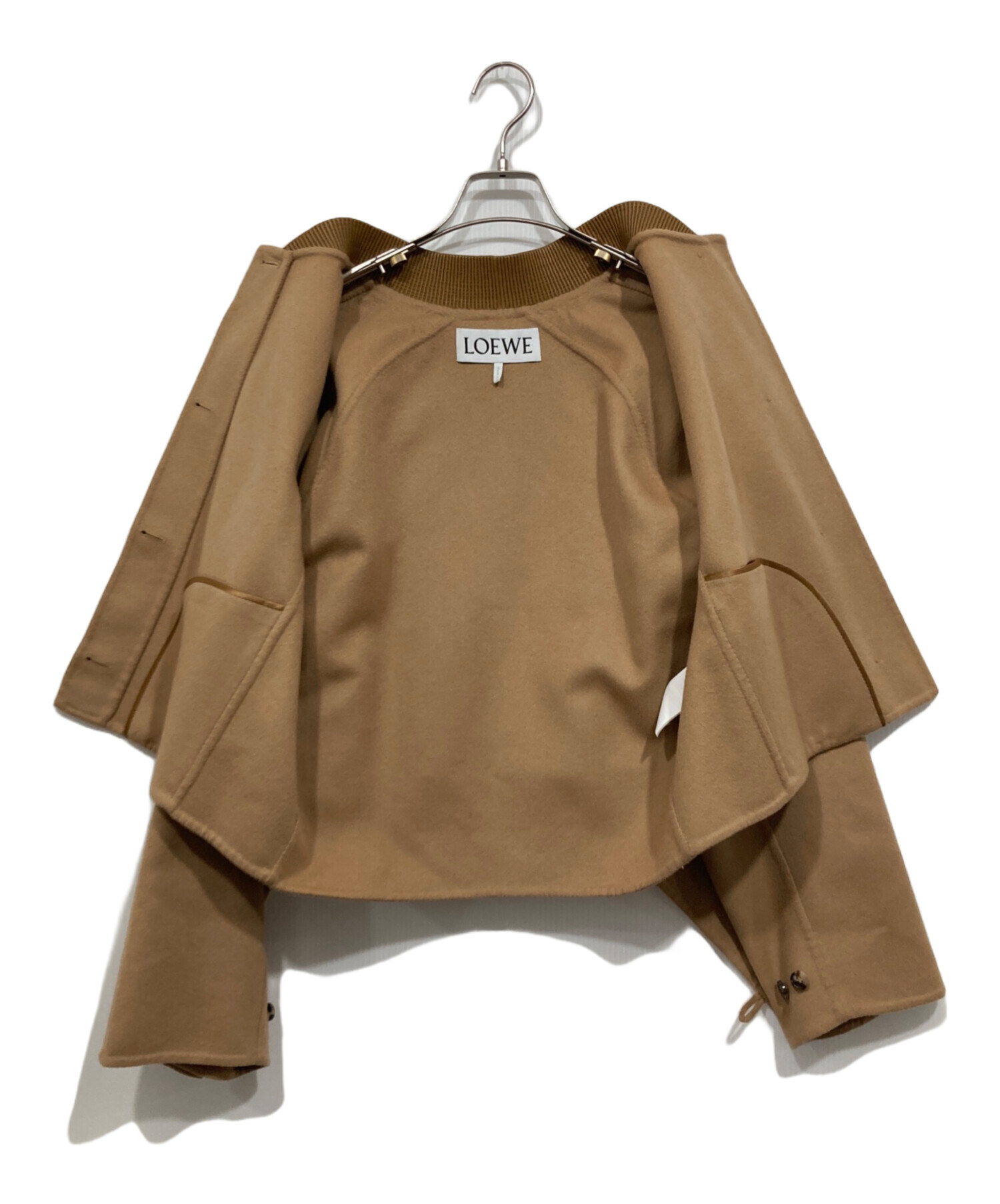 中古・古着通販】LOEWE (ロエベ) ウールカシミアボタンジャケット