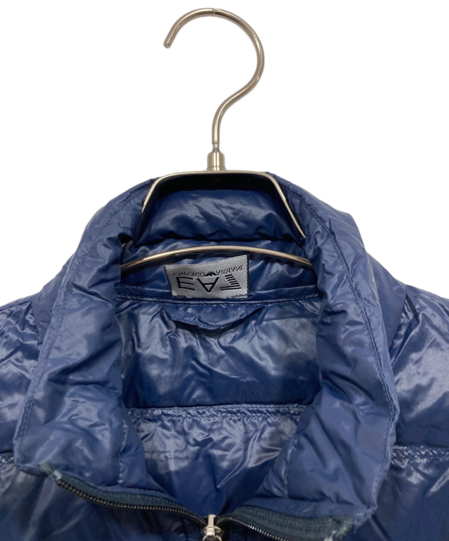 【美品】エンポリオアルマーニ　ネイビー ダウンジャケット フード付き 中古・古着通販】EMPORIO ARMANI (エンポリオアルマーニ) ダウン