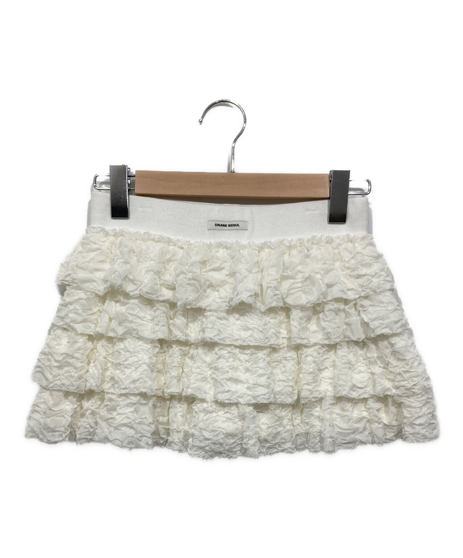 中古・古着通販】CRANK SEOUL (クランクソウル) フリルミニスカート