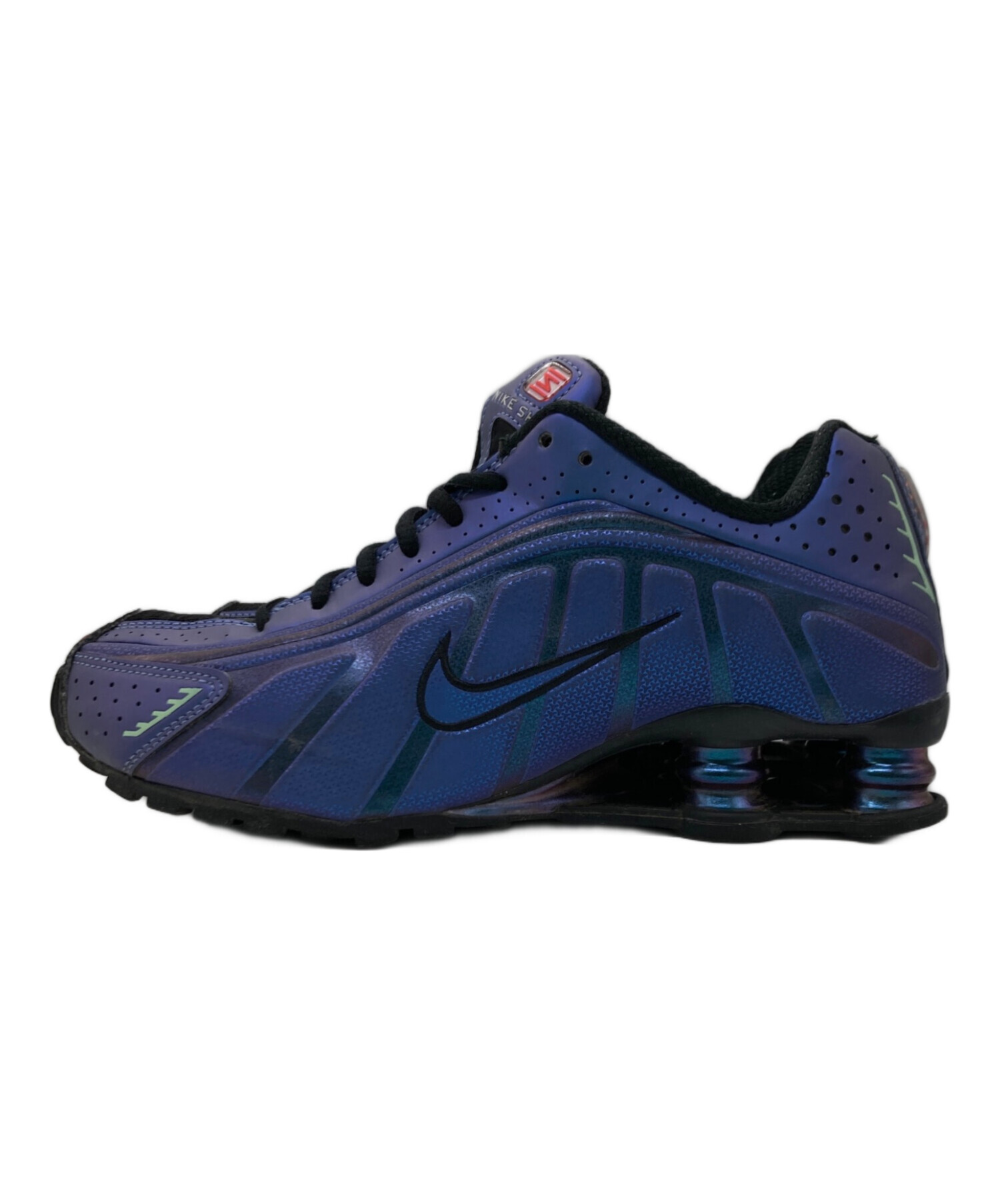 中古・古着通販】NIKE (ナイキ) SHOX R4 METALLIC SILVER ブルー 
