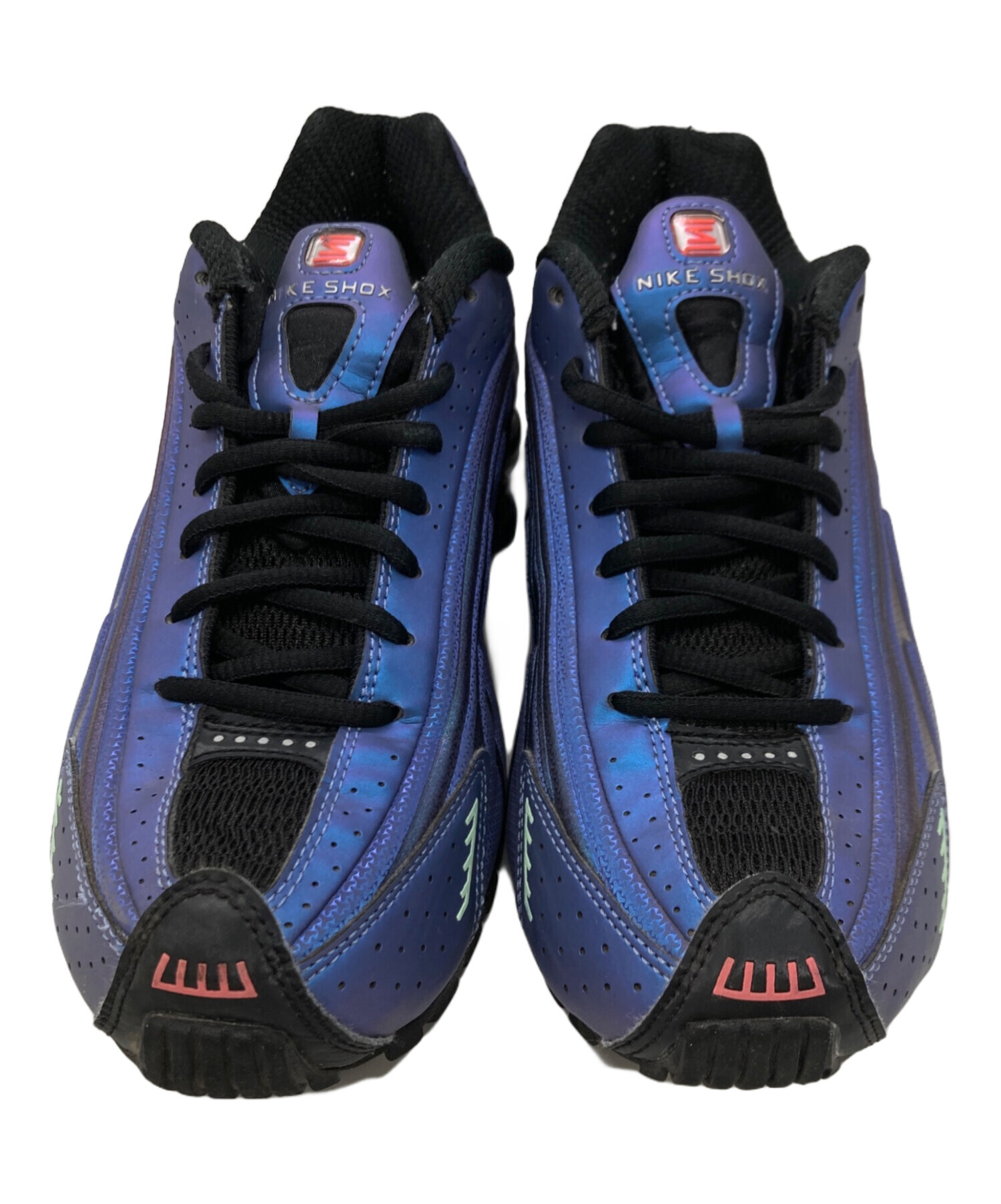 中古・古着通販】NIKE (ナイキ) SHOX R4 METALLIC SILVER ブルー 