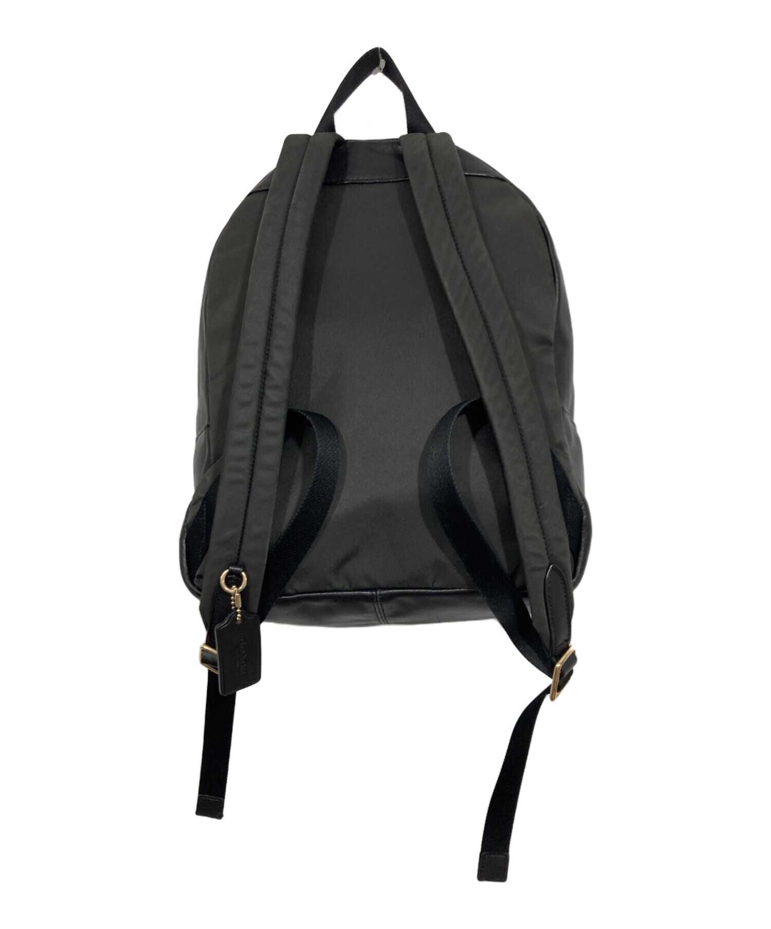 中古・古着通販】COACH (コーチ) リュック ブラウン×ブラック 