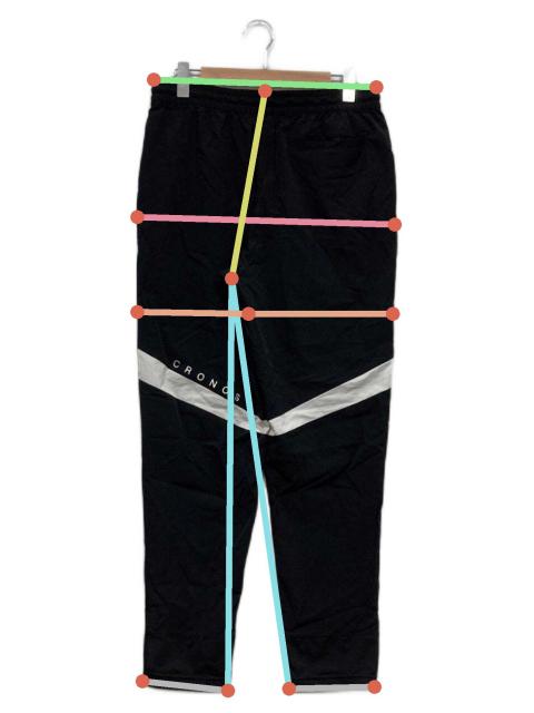 完売品　CRONOS クロノス　ナイロンパンツ 中古・古着通販】CRONOS (クロノス) ナイロンパンツ ブラック サイズ