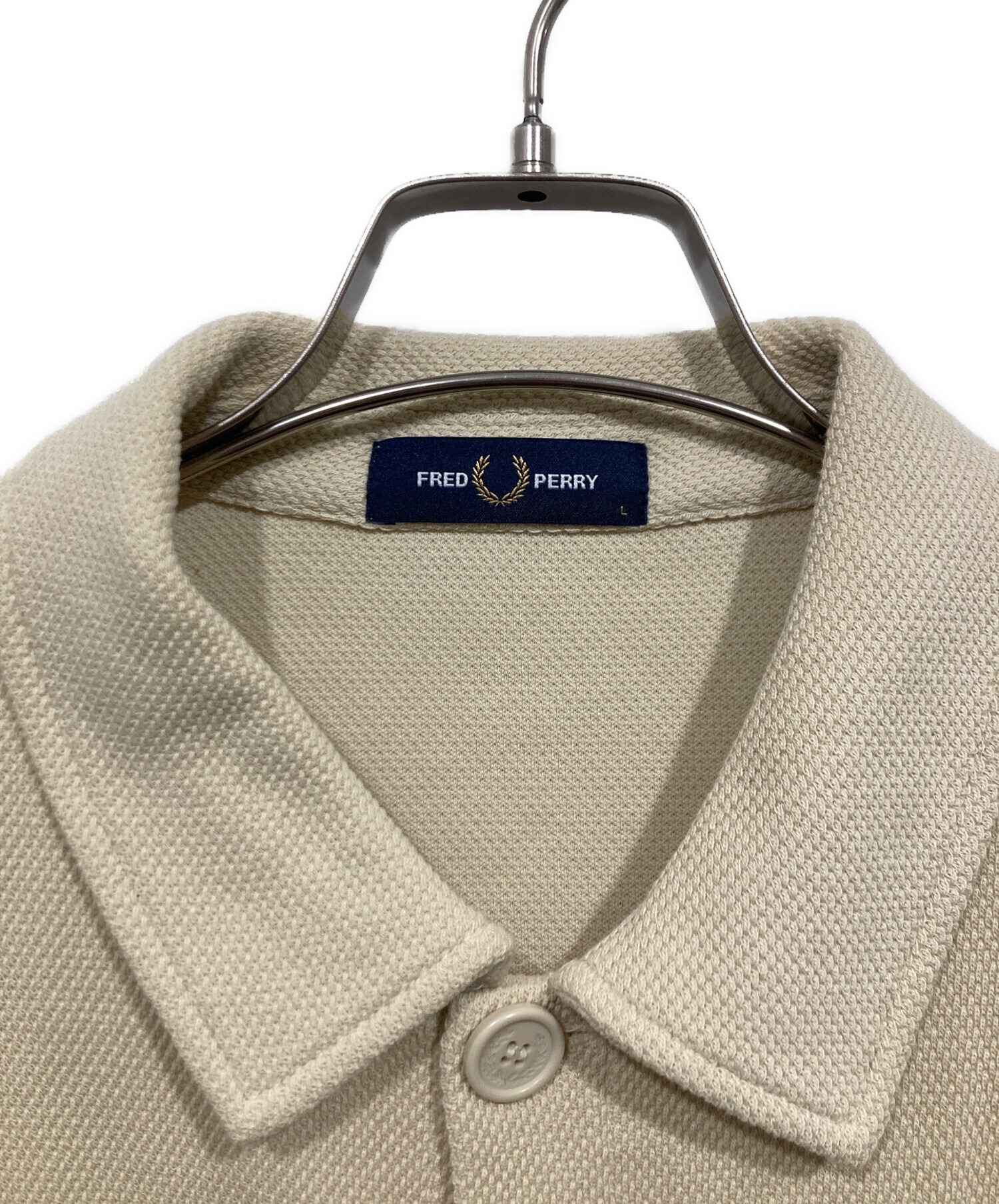 中古・古着通販】FRED PERRY (フレッドペリー) 長袖ポロシャツ 