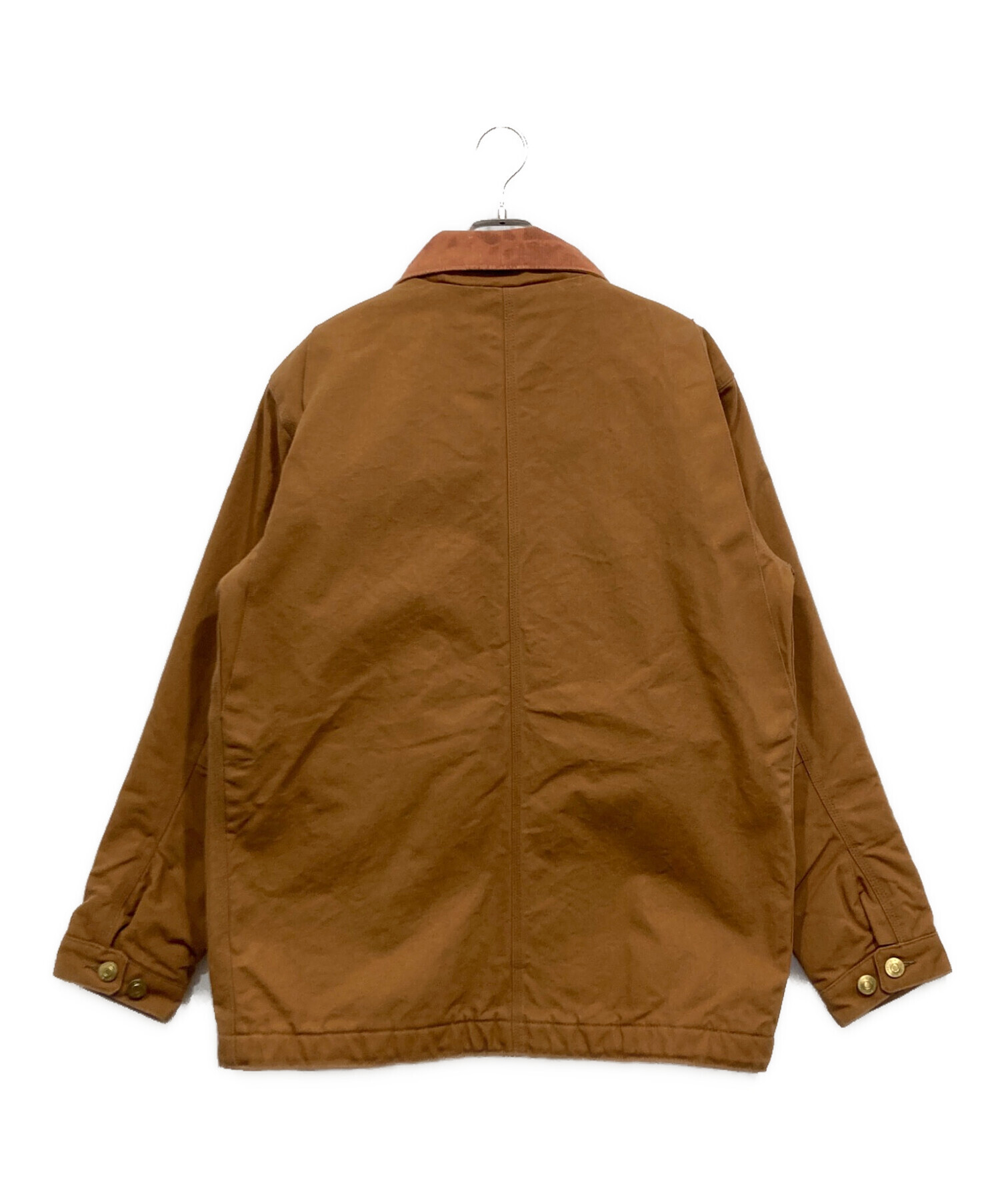 カーハートチョアコートC1093フルスウィング茶キャメルロゴ3XL大アメリカ古着 中古・古着通販】CarHartt (カーハート) チョアコート / ブランケット